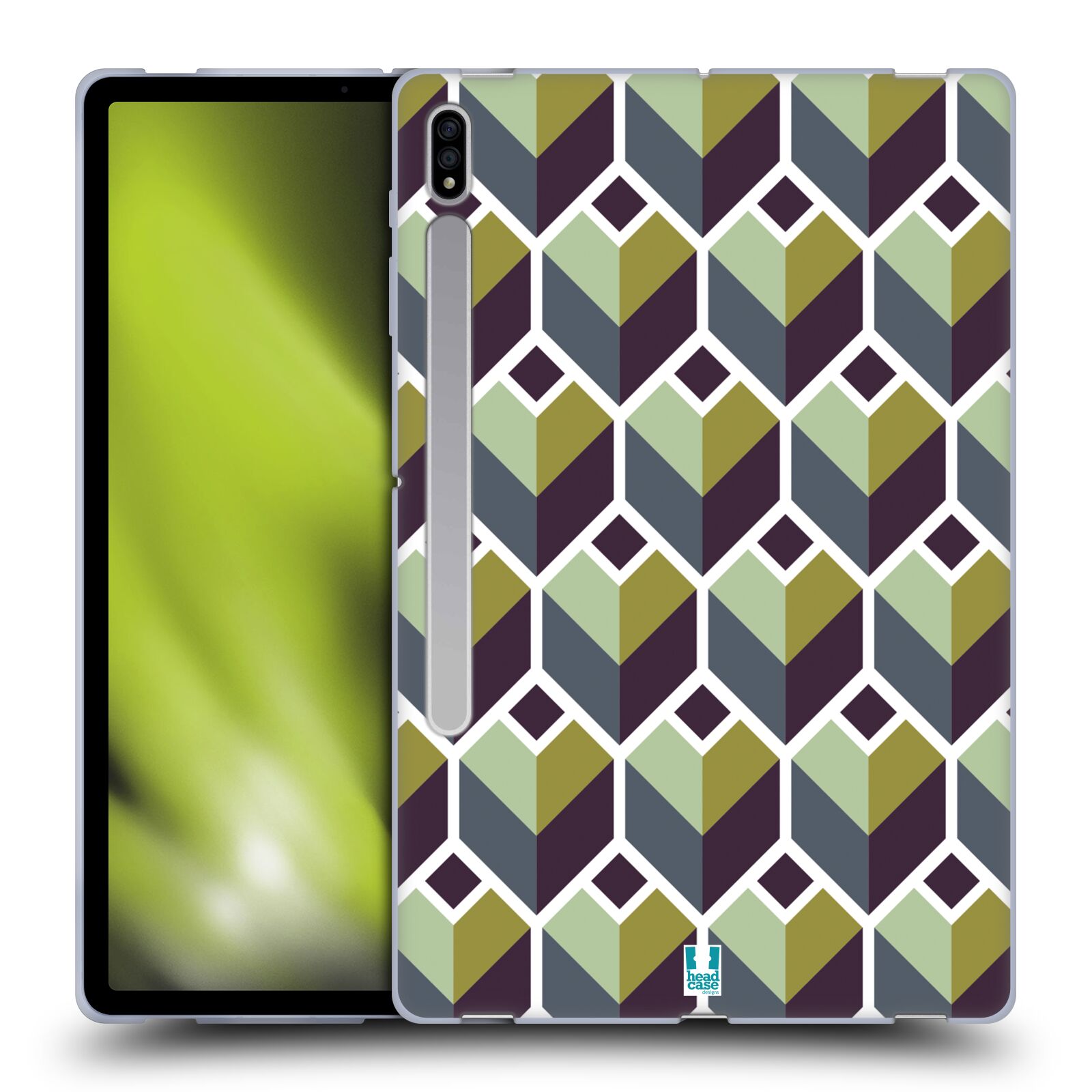 HEAD CASE DESIGNS OPTICAL GEOMETRIC PRINTS SOFT GEL CASE FOR SAMSUNG TABLETS 1 - 第 11/17 張圖片