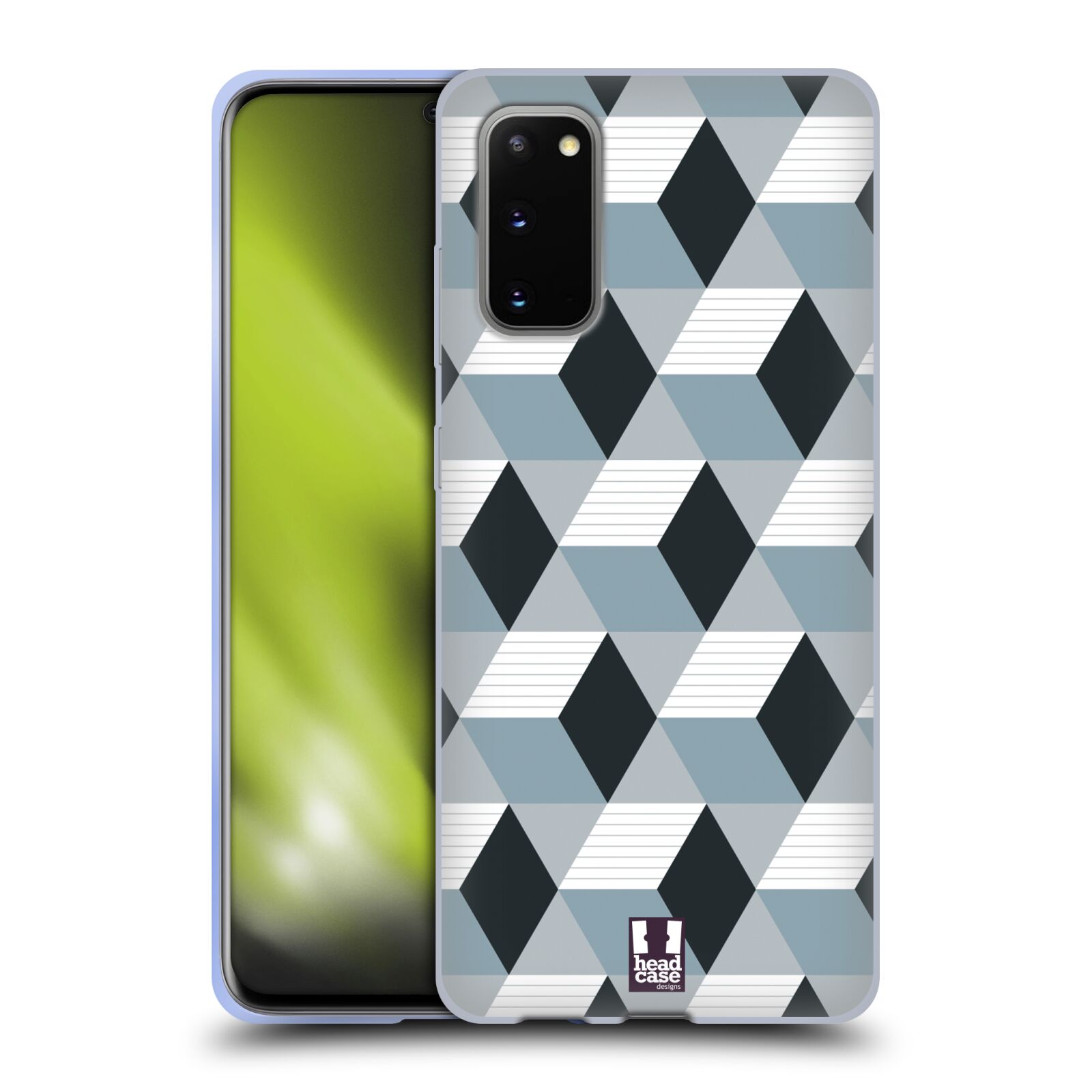 HEAD CASE DESIGNS OPTICAL GEOMETRIC PRINTS SOFT GEL CASE FOR SAMSUNG PHONES 1 - Picture 12 of 17