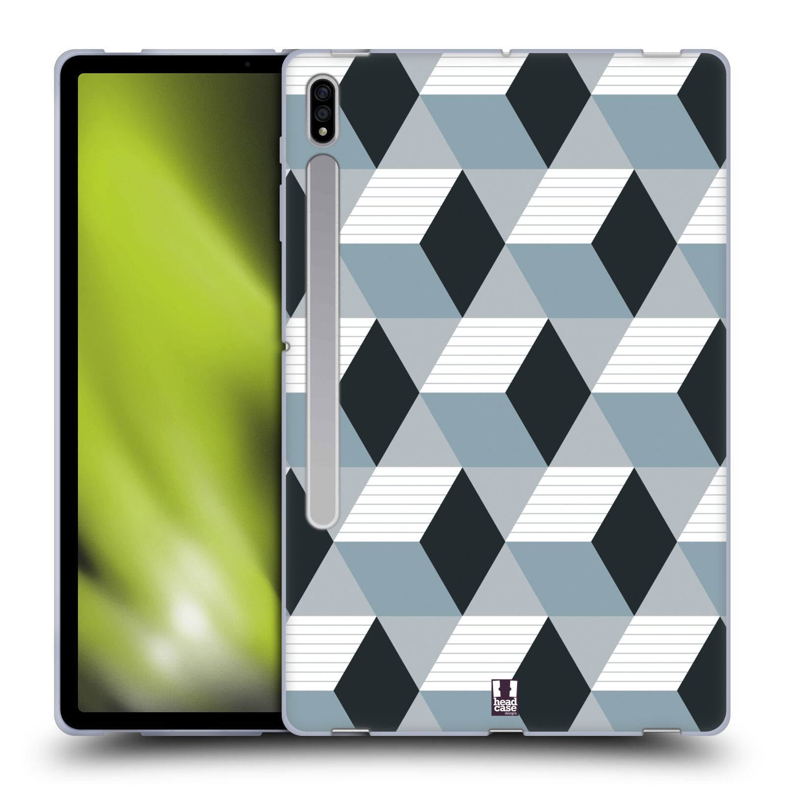 HEAD CASE DESIGNS OPTICAL GEOMETRIC PRINTS SOFT GEL CASE FOR SAMSUNG TABLETS 1 - 第 12/17 張圖片