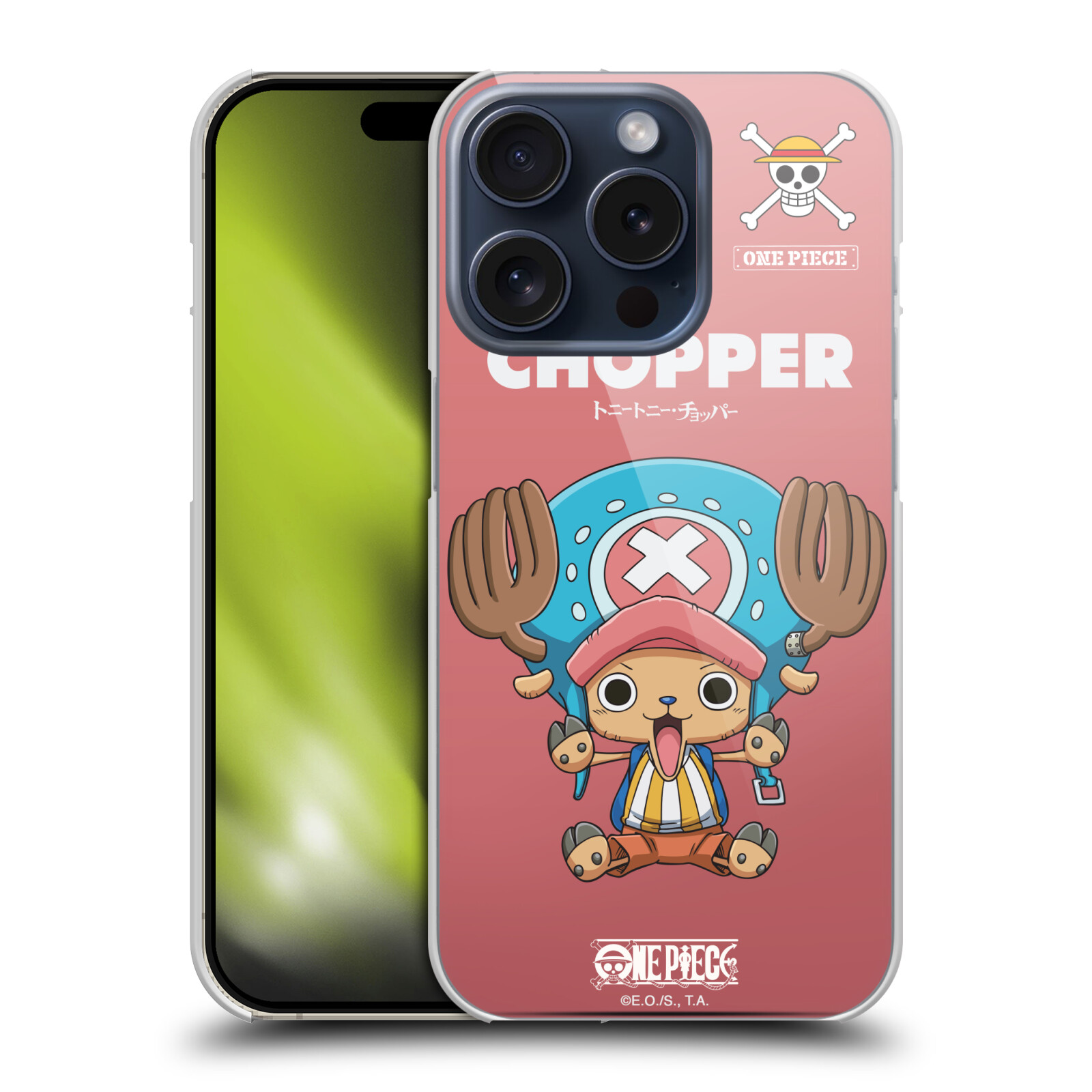 OFFICIAL ONE PIECE GRAPHIC ART HARD BACK CASE FOR APPLE iPHONE PHONES