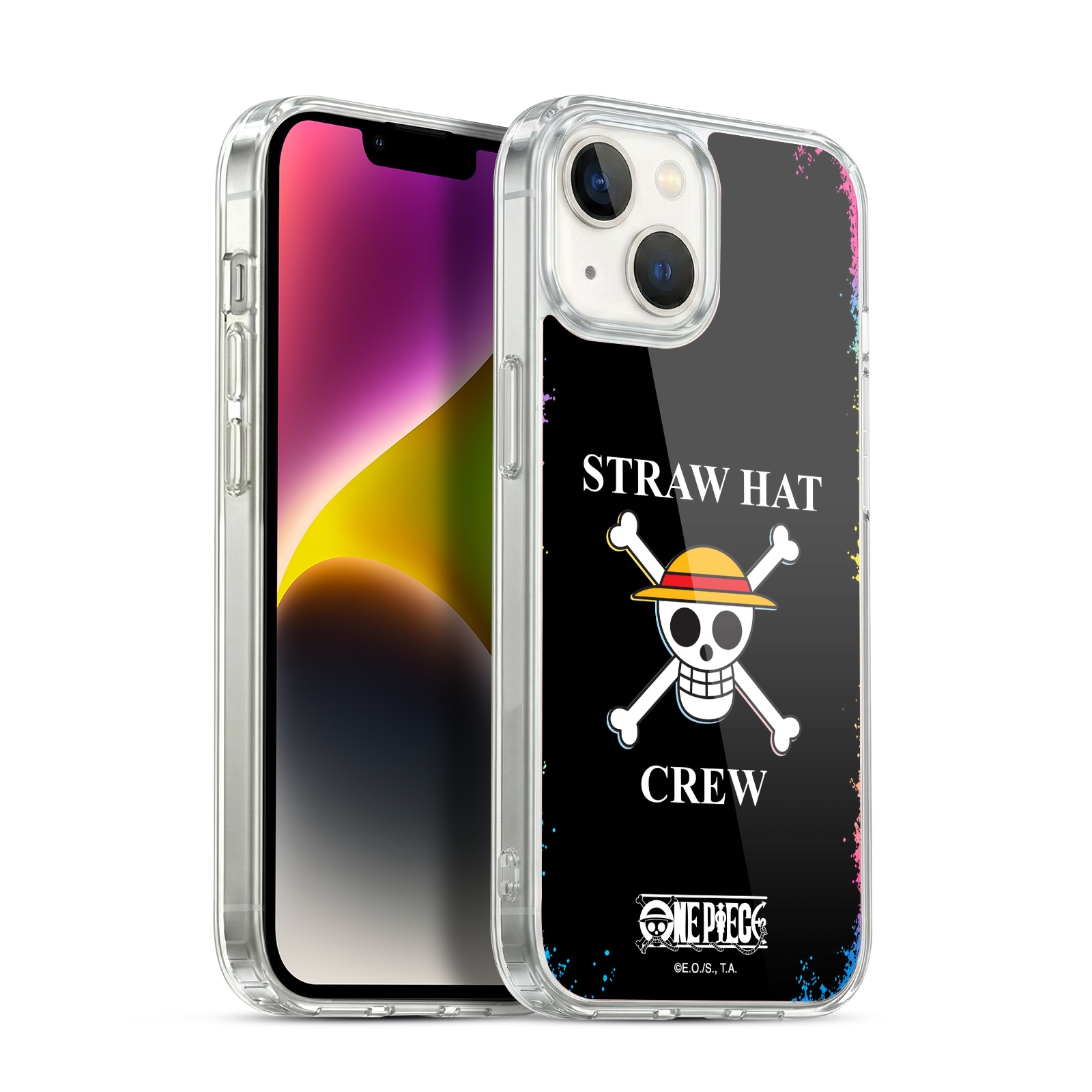 Colourful Crew Logo Hybrid MagSafe Case for iPhone 14