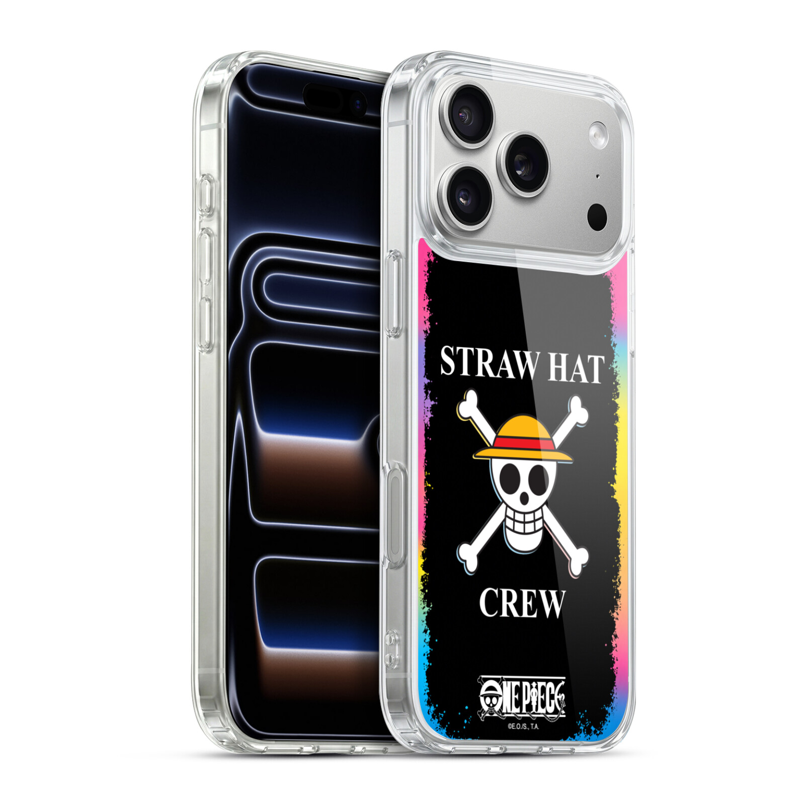 Colourful Crew Logo Hybrid MagSafe Case for iPhone 17 Pro Max