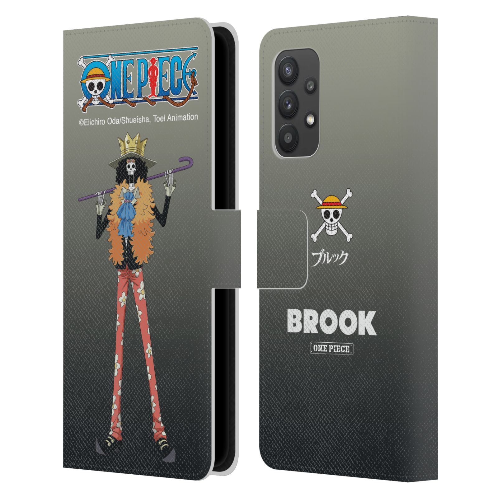 OFFICIAL ONE PIECE GRAPHIC ART LEATHER BOOK WALLET CASE FOR SAMSUNG PHONES 1