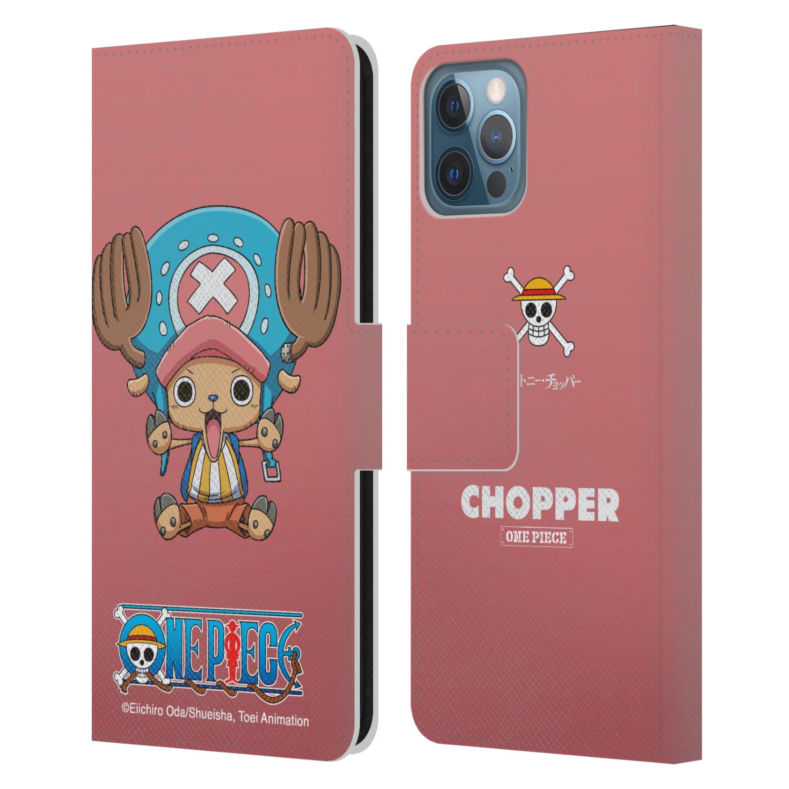 Chopper Leather Wallet Case for iPhone 12 / 12 Pro