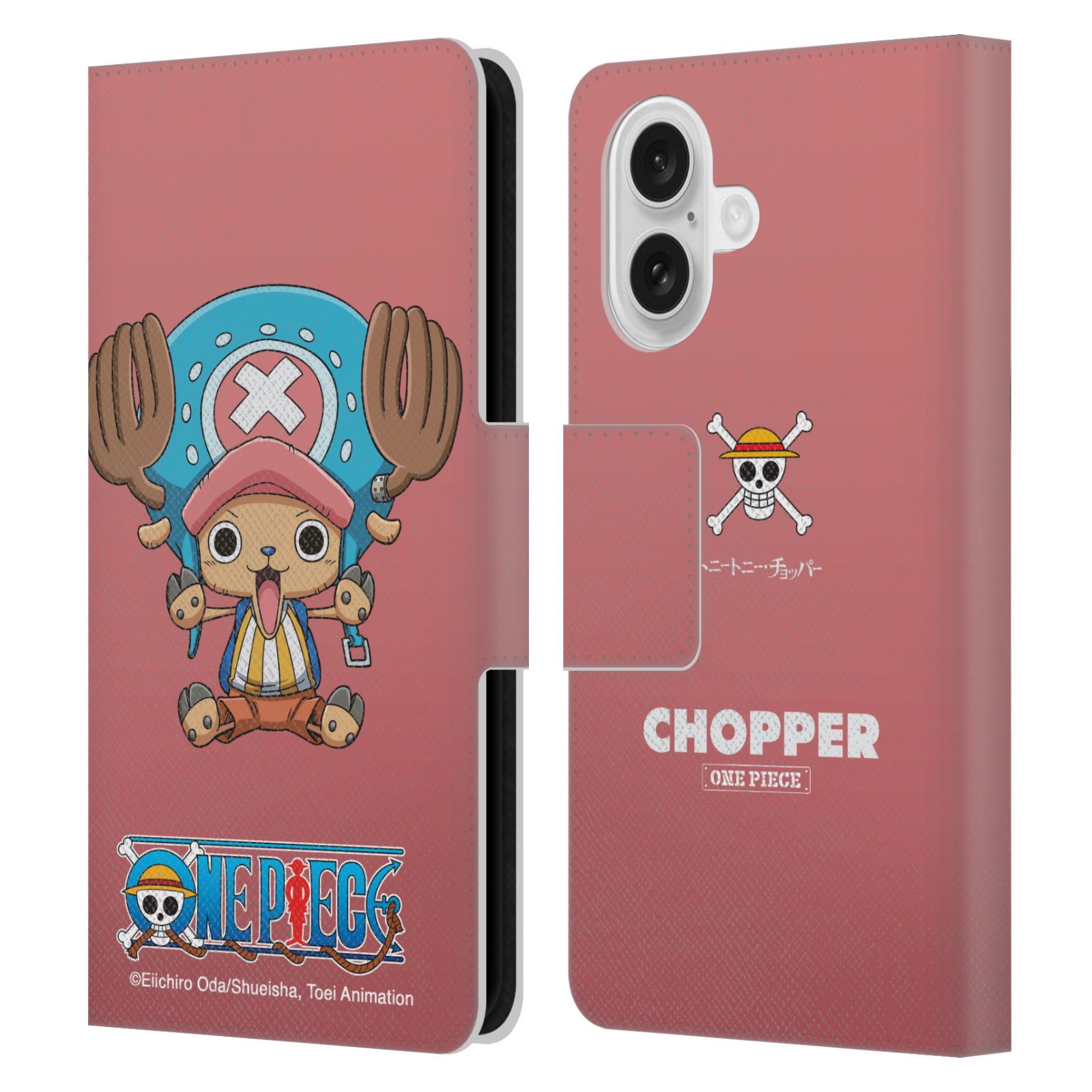 Chopper Leather Wallet Case for iPhone 16