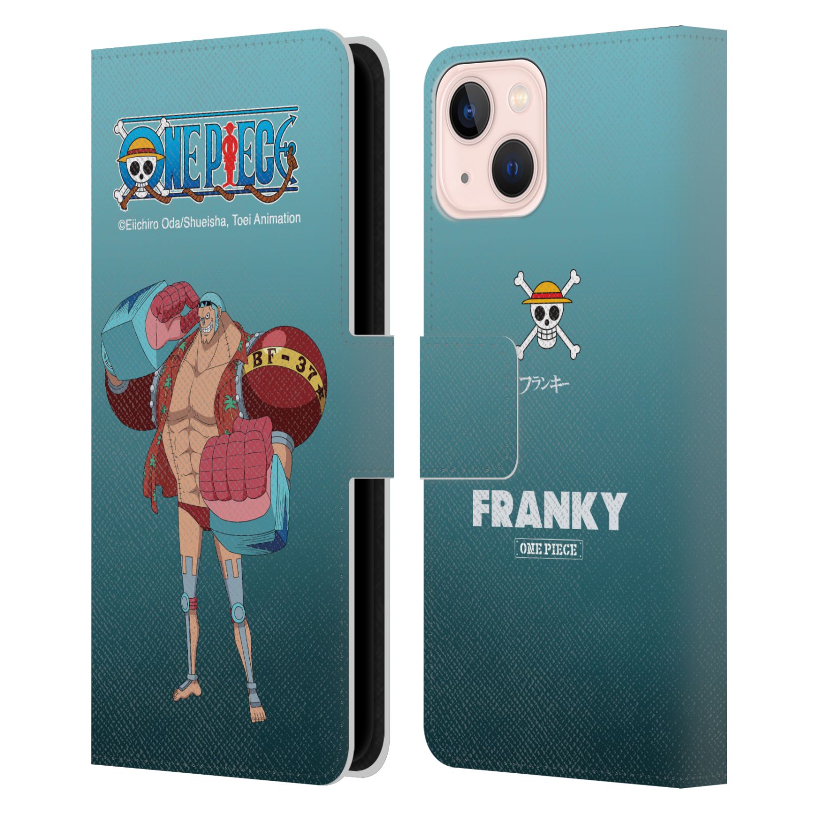 Franky Leather Wallet Case for iPhone 13