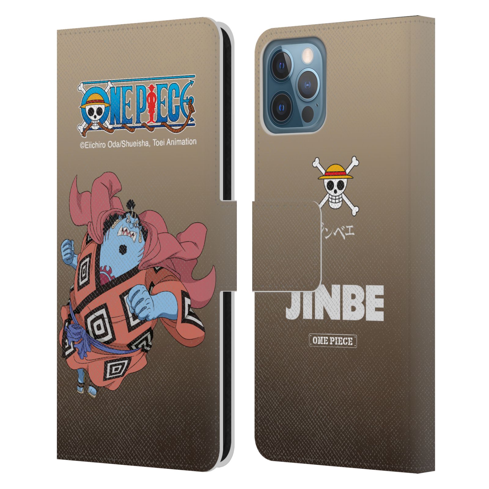 Jinbe Leather Wallet Case for iPhone 12 / 12 Pro