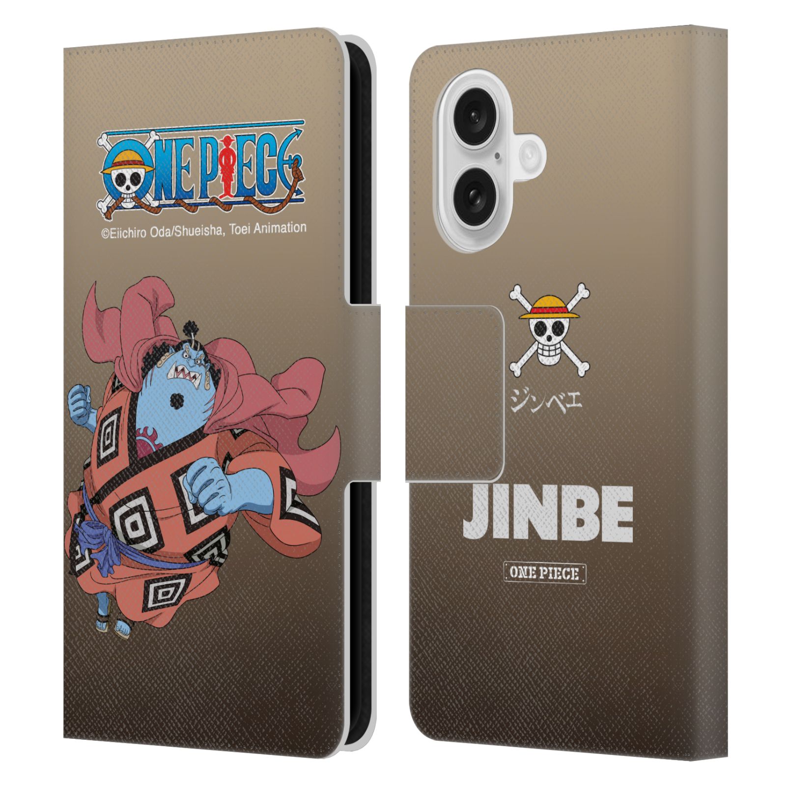 Jinbe Leather Wallet Case for iPhone 16