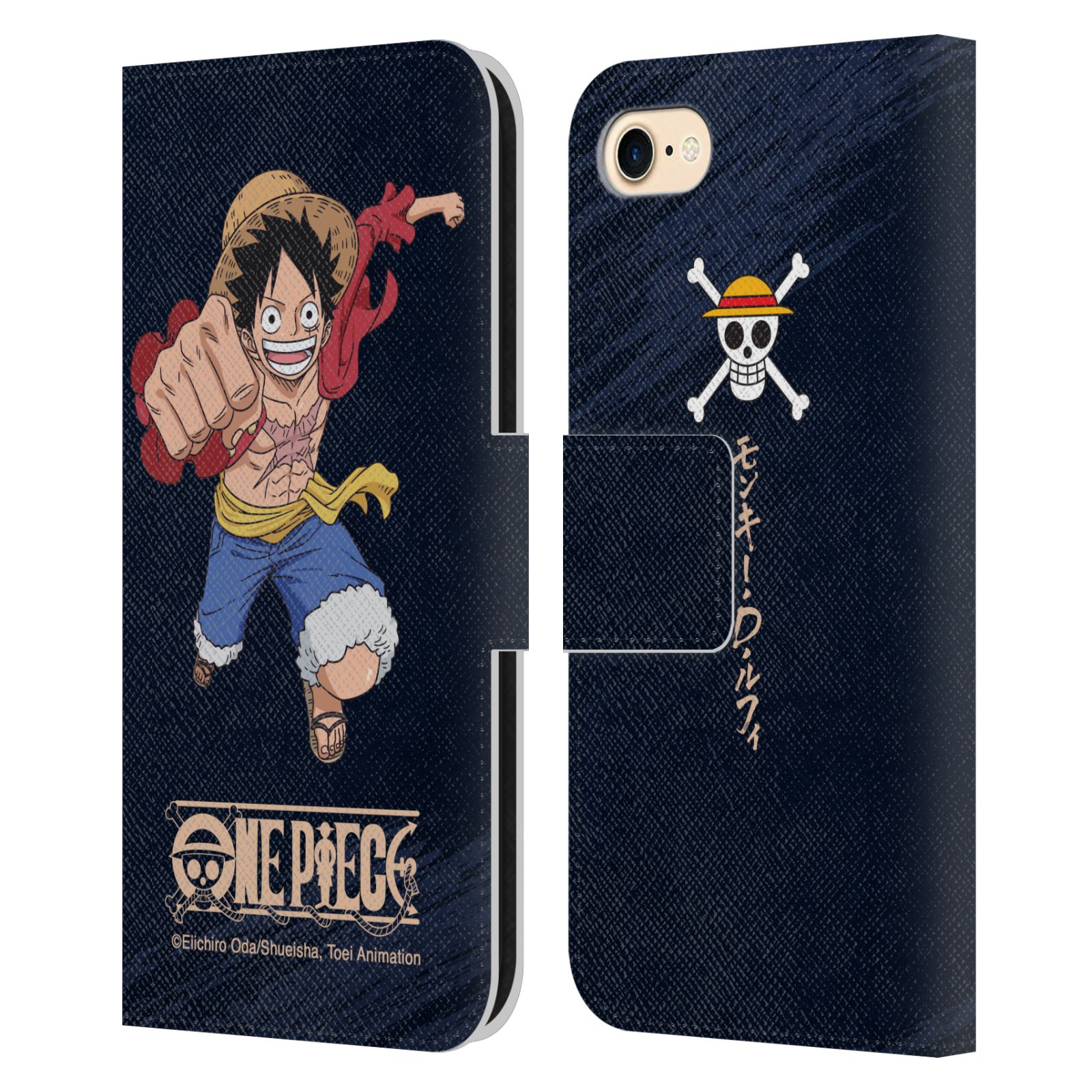 Luffy Leather Wallet Case for iPhone 7 / 8 / SE (2020, 2022)