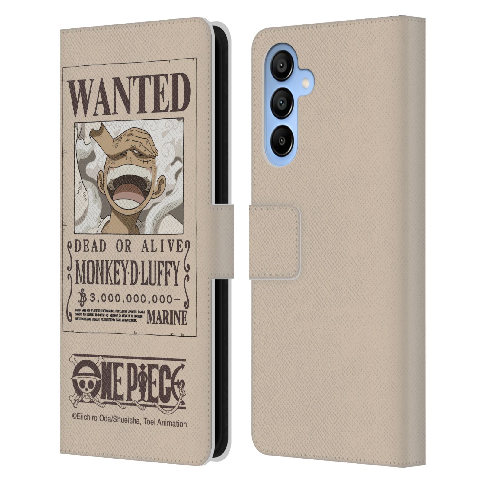 Luffy Gear 5 Poster Leather Wallet Case for Galaxy A16 5G