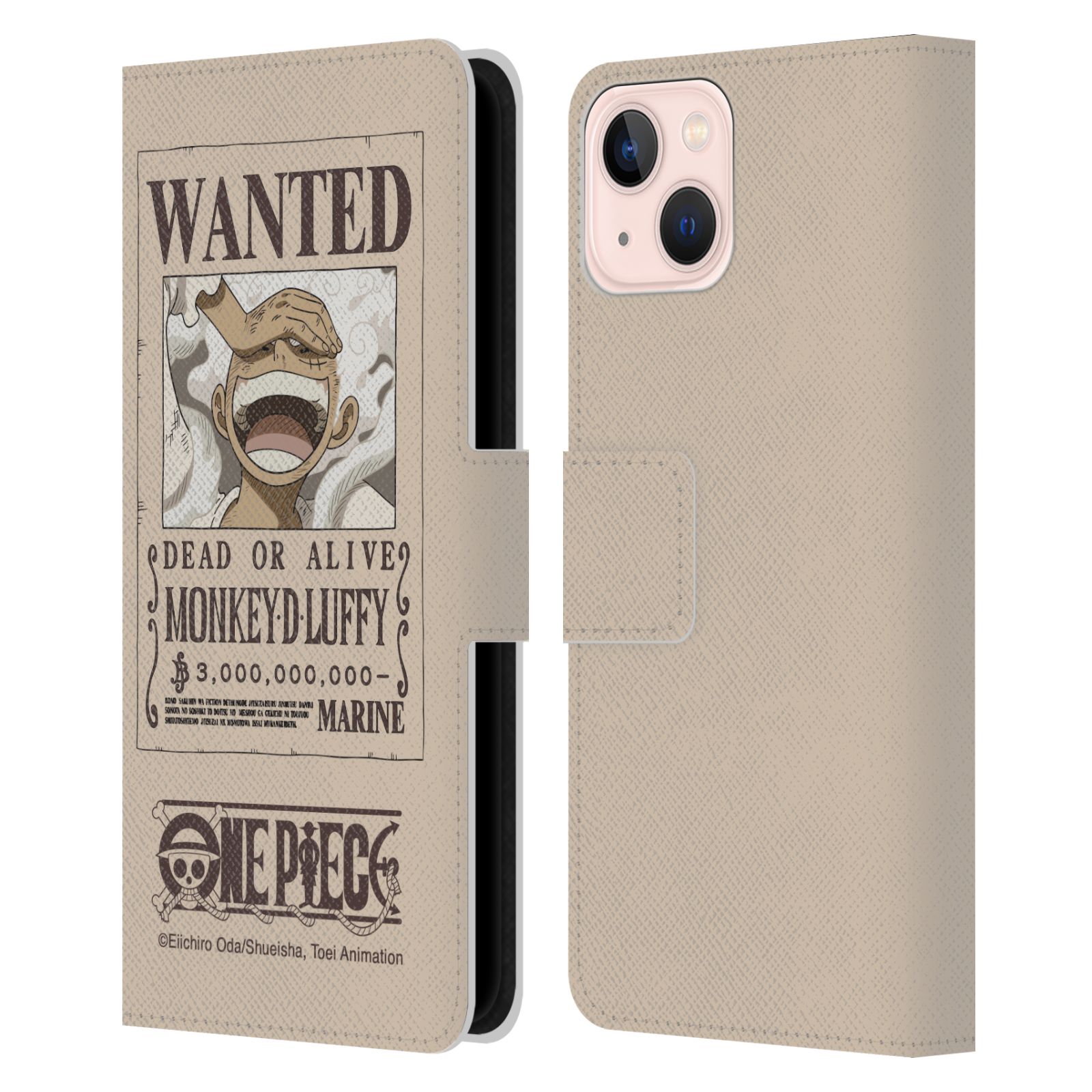 Luffy Gear 5 Poster Leather Wallet Case for iPhone 13