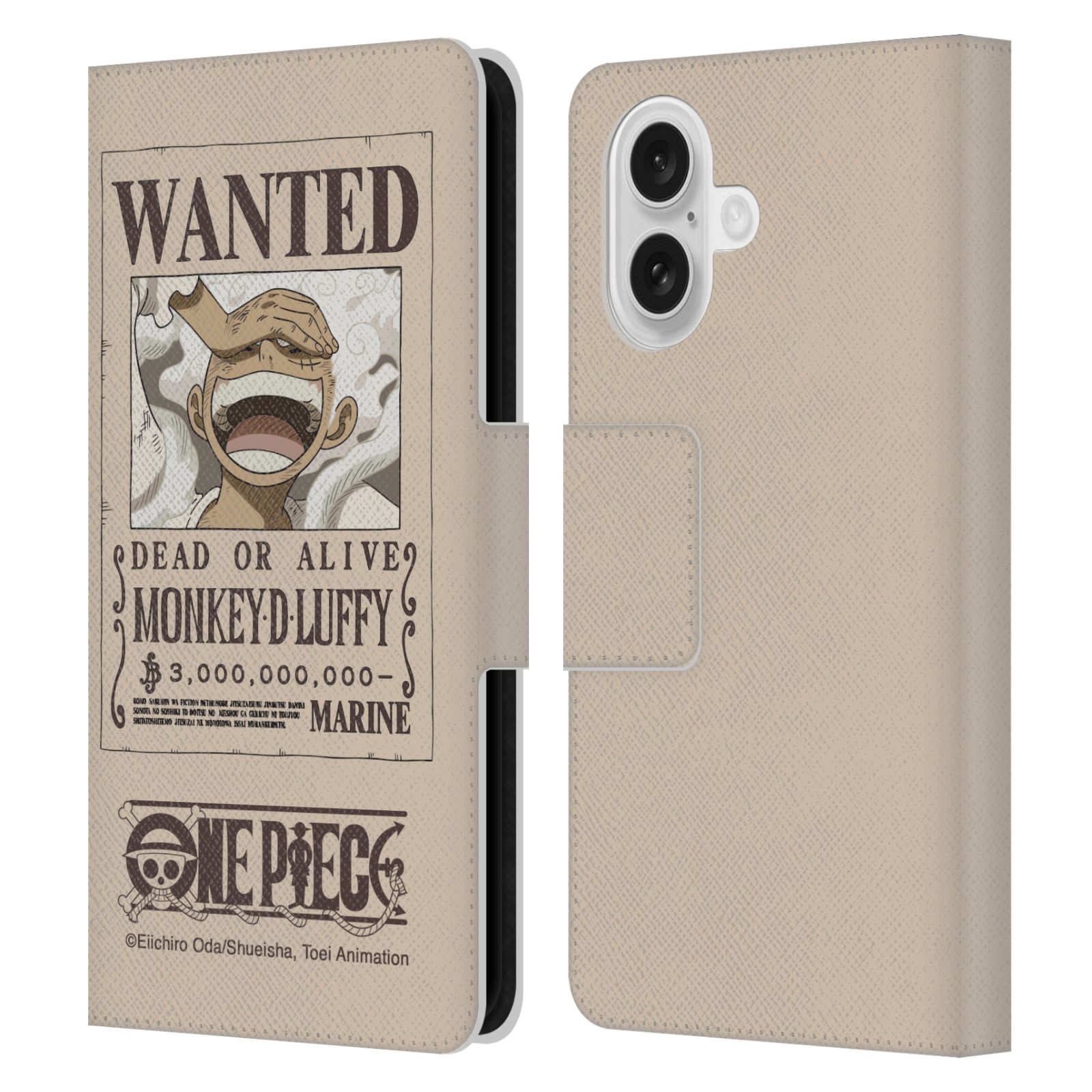 Luffy Gear 5 Poster Leather Wallet Case for iPhone 16
