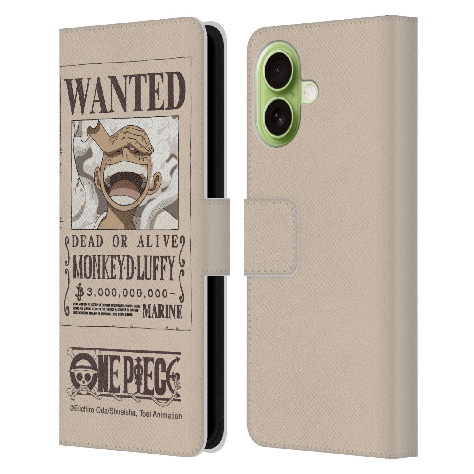 Luffy Gear 5 Poster Leather Wallet Case for iPhone 17