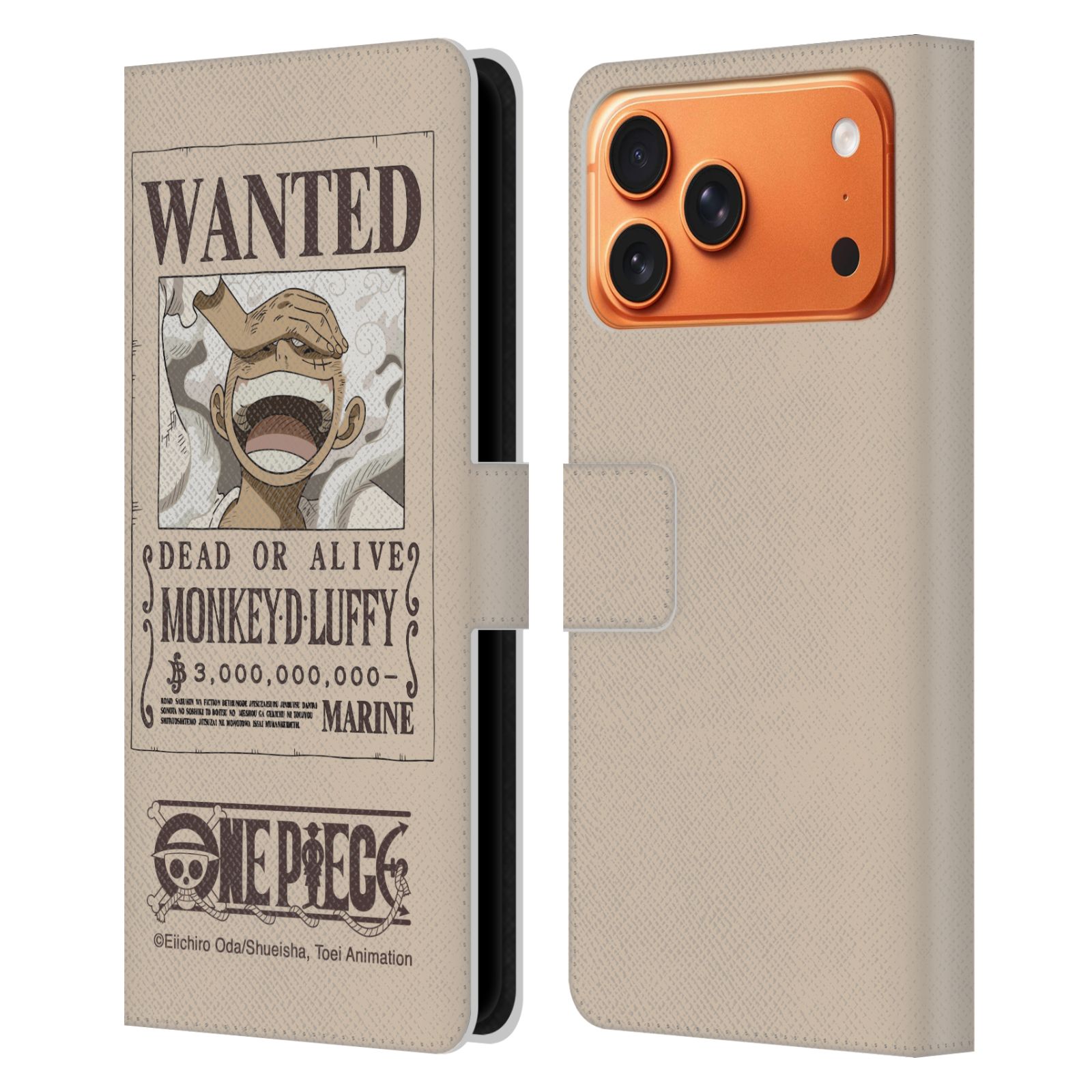 Luffy Gear 5 Poster Leather Wallet Case for iPhone 17 Pro Max