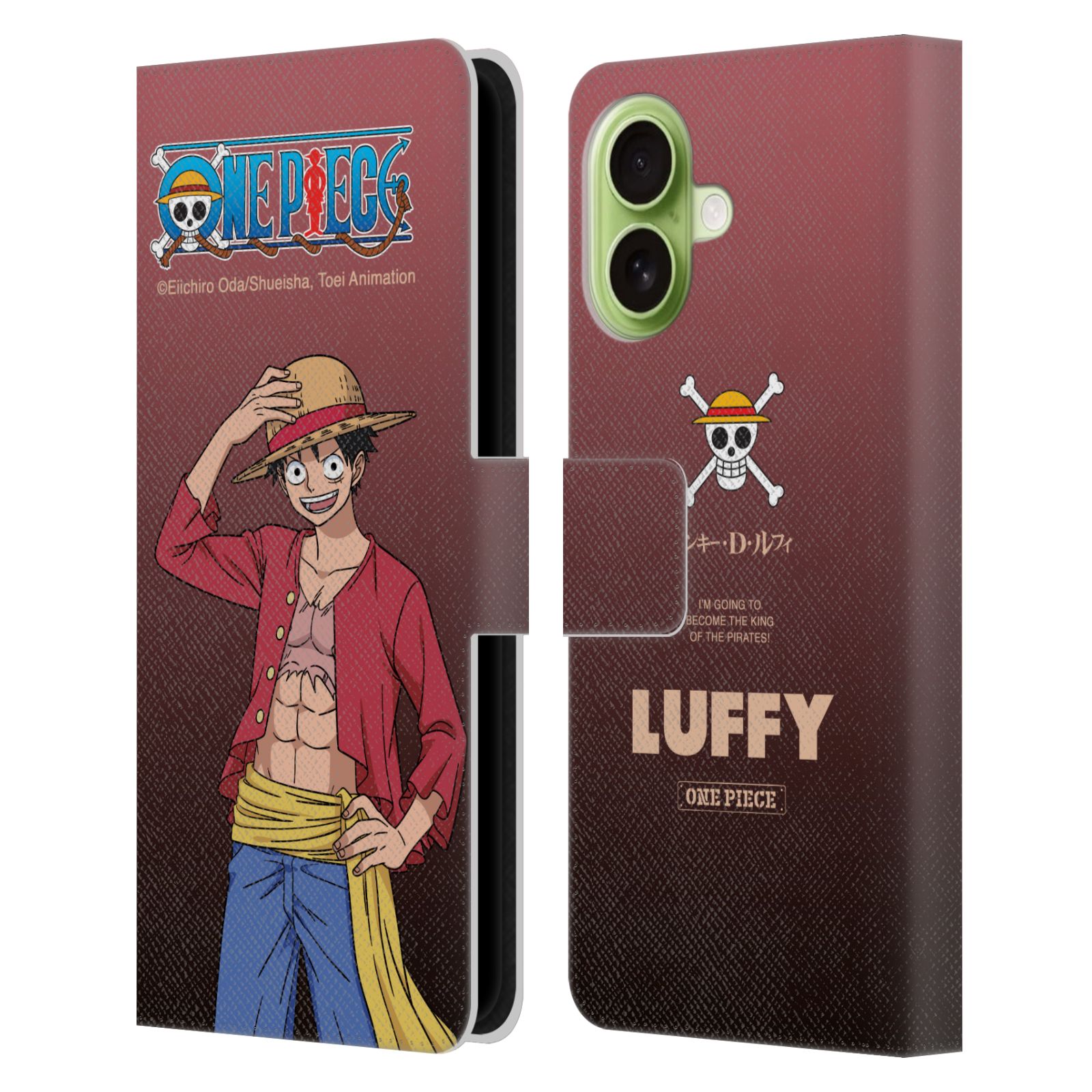 Monkey D. Luffy Leather Wallet Case for iPhone 17