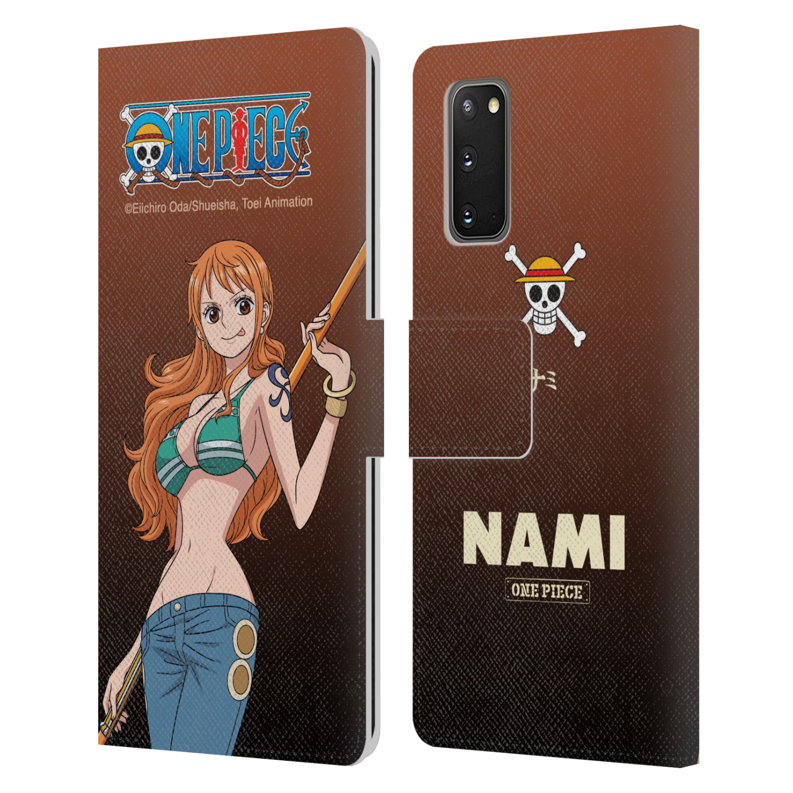 OFFICIAL ONE PIECE GRAPHIC ART LEATHER BOOK WALLET CASE FOR SAMSUNG PHONES 2