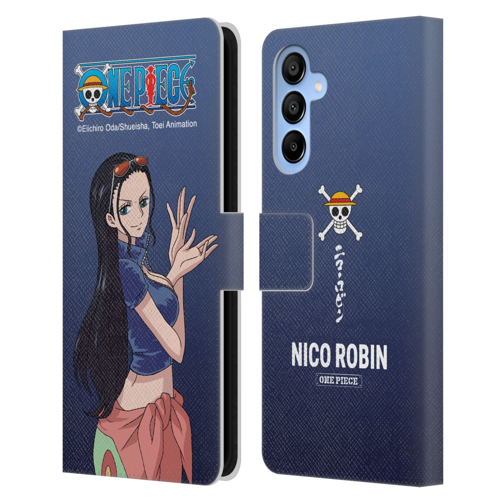 Nico Robin Leather Wallet Case for Galaxy A16 5G