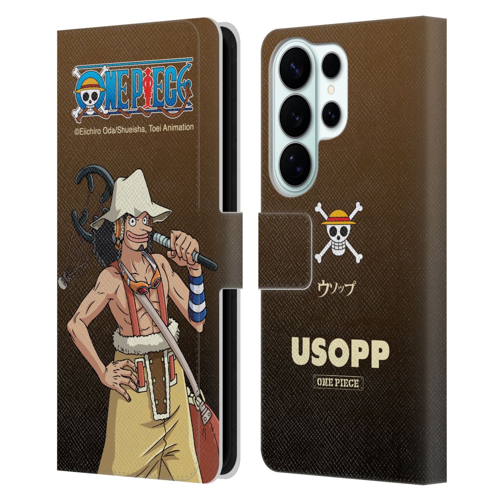 Usopp Leather Wallet Case for Galaxy S26 Ultra