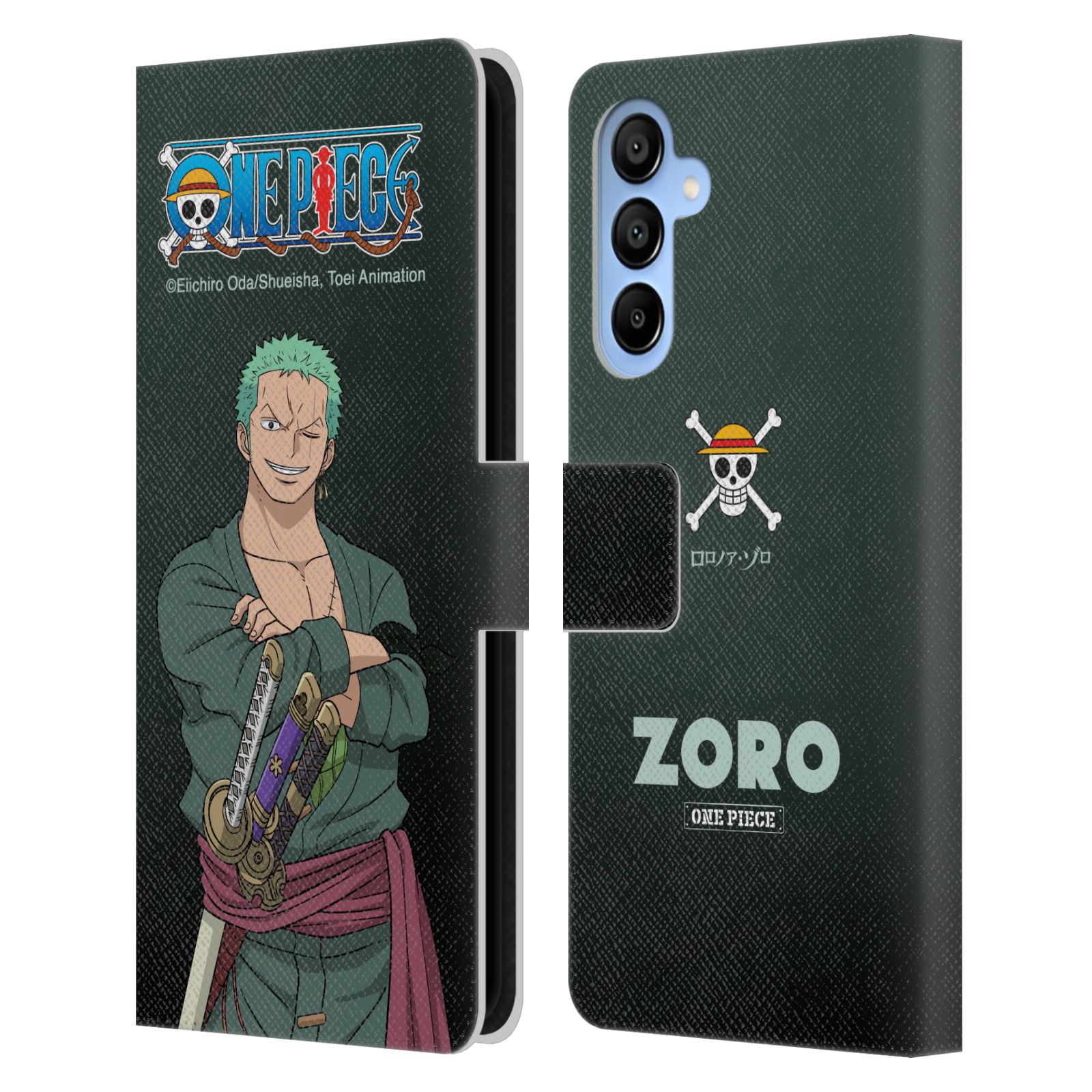Roronoa Zoro Leather Wallet Case for Galaxy A16 5G