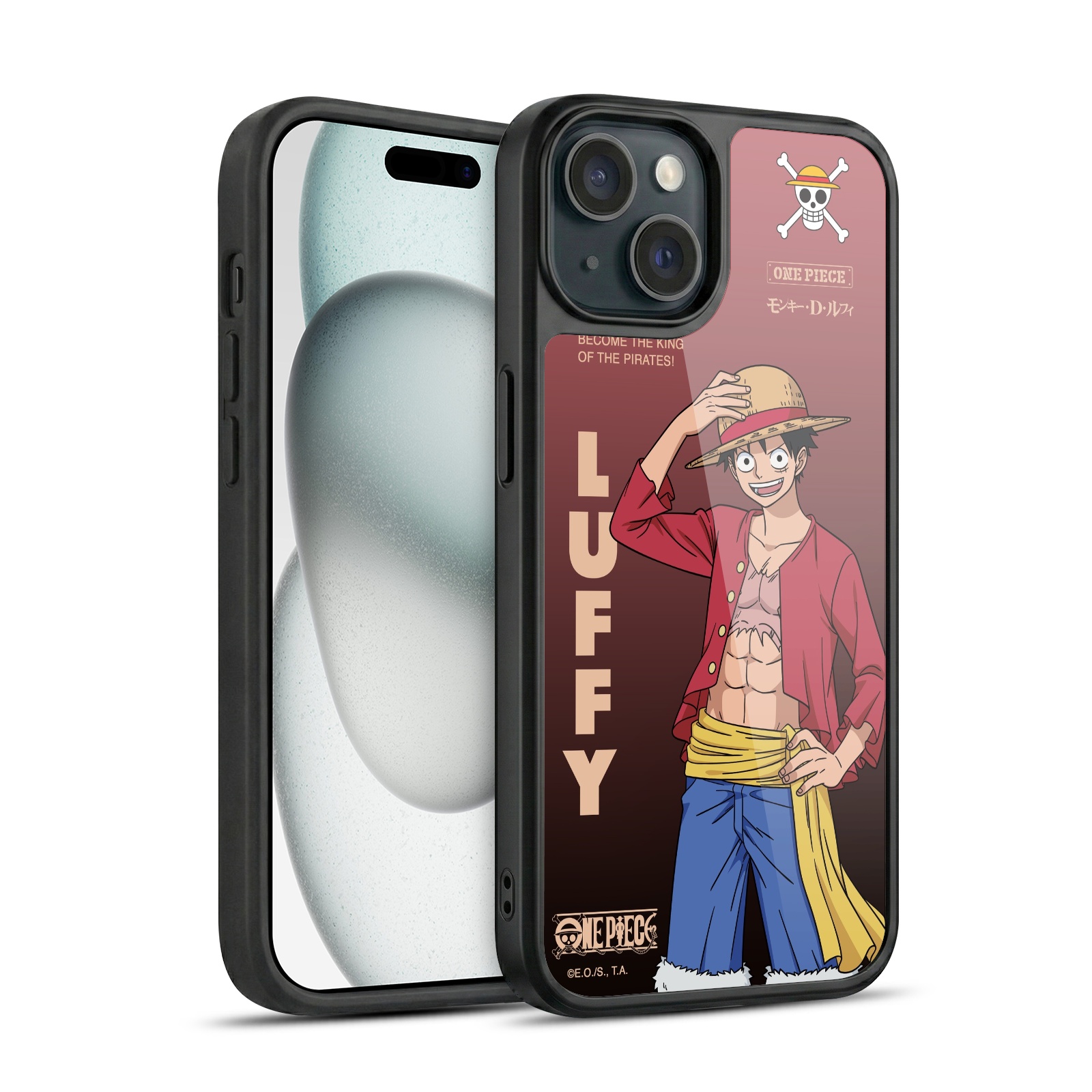 Monkey D. Luffy Hard MagSafe Case for iPhone 15