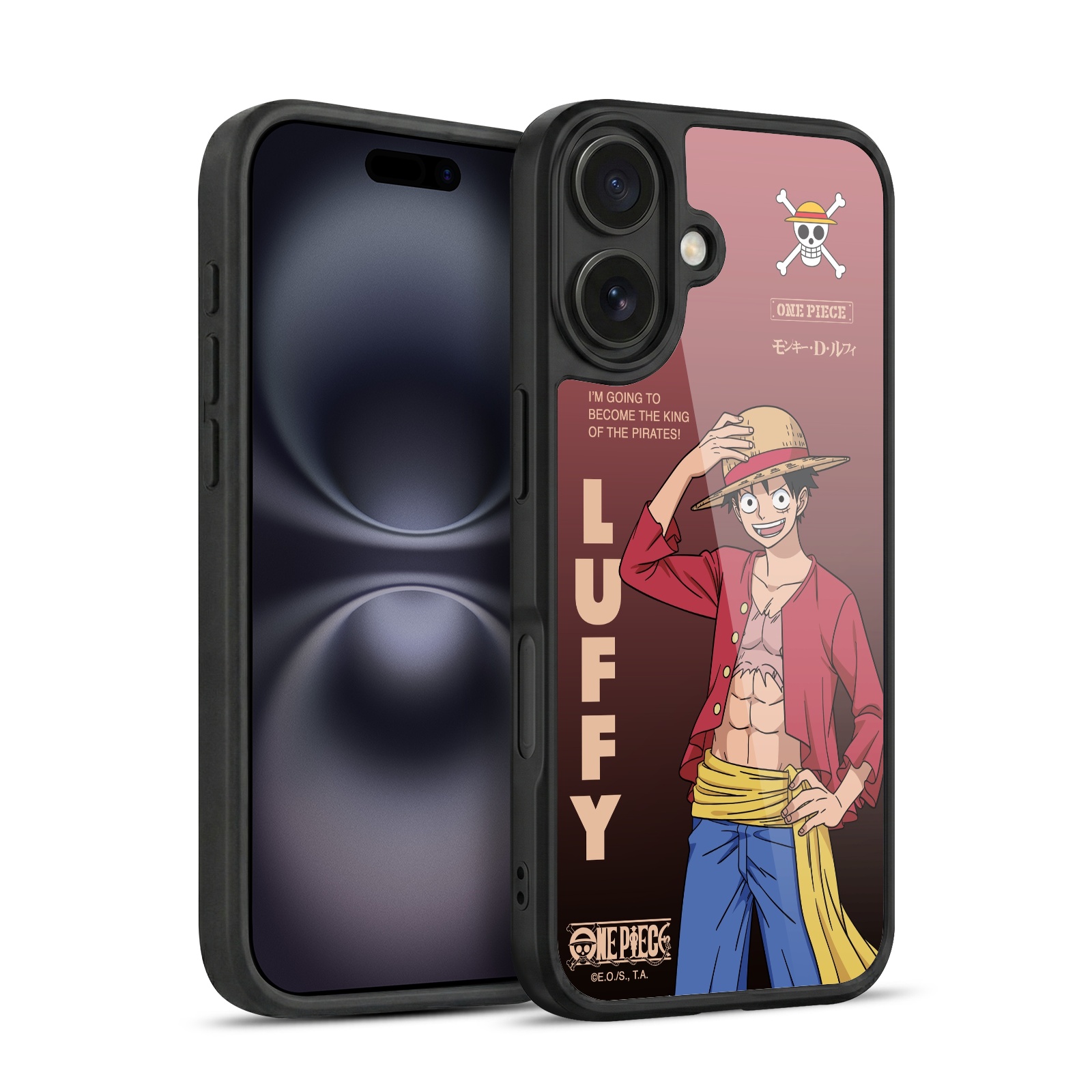 Monkey D. Luffy Hard MagSafe Case for iPhone 16