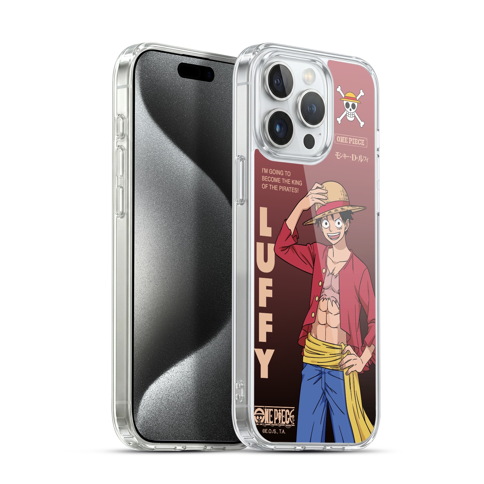 Monkey D. Luffy Hybrid MagSafe Case for iPhone 15 Pro Max