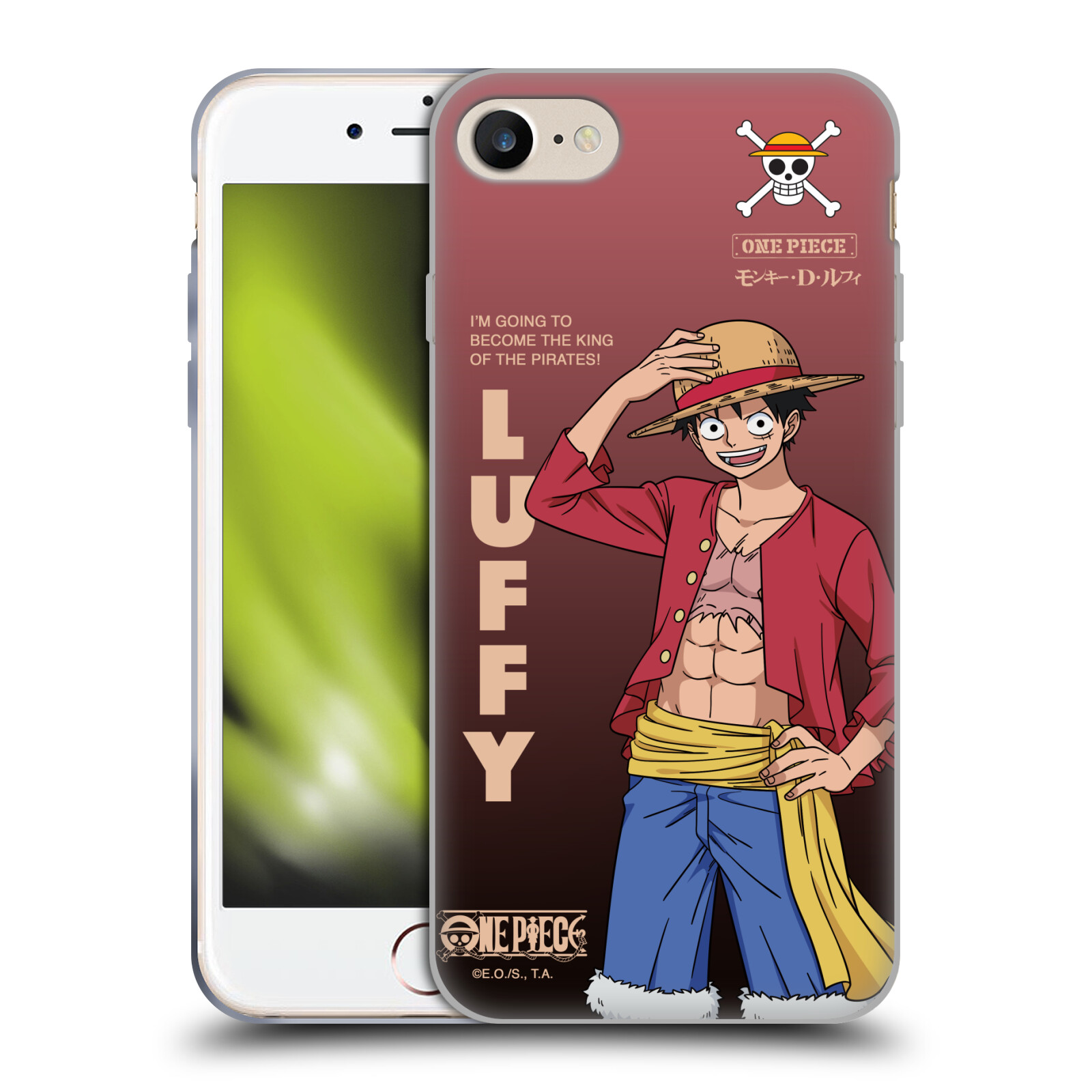 Monkey D. Luffy Hybrid MagSafe Case for iPhone 7 / 8 / SE (2020, 2022)