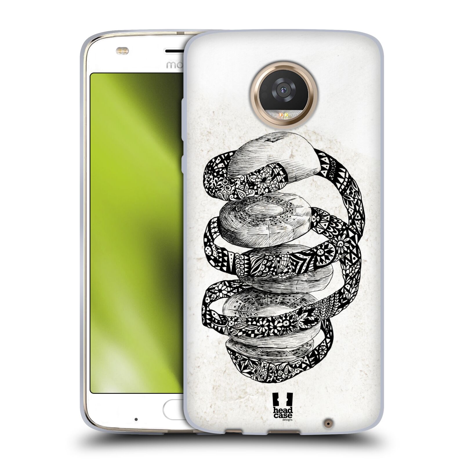 HEAD CASE DESIGNS ORNATE FRUITS SOFT GEL CASE FOR MOTOROLA PHONES - Picture 9 of 12