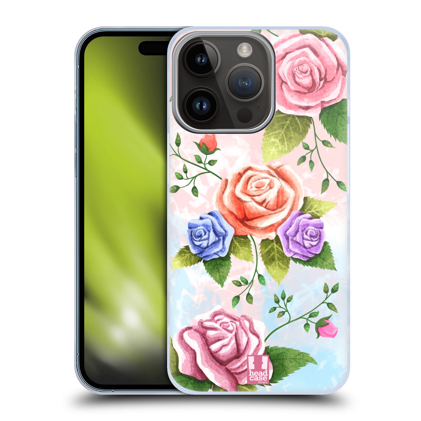 HEAD CASE DESIGNS ORGANIC FLORALS HARD BACK CASE FOR APPLE iPHONE PHONES - Picture 8 of 10