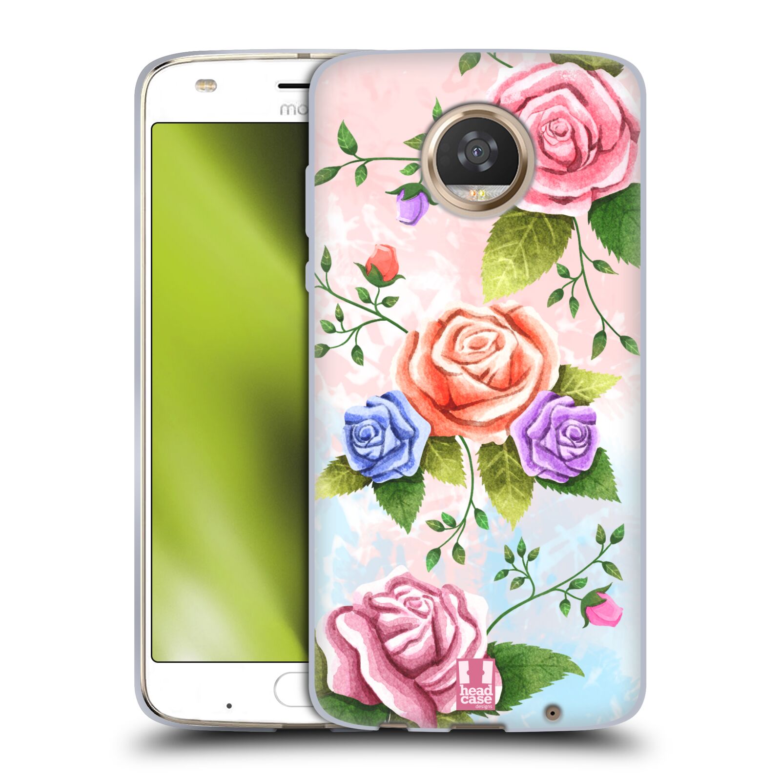 HEAD CASE DESIGNS ORGANIC FLORALS SOFT GEL CASE FOR MOTOROLA PHONES - Picture 8 of 10