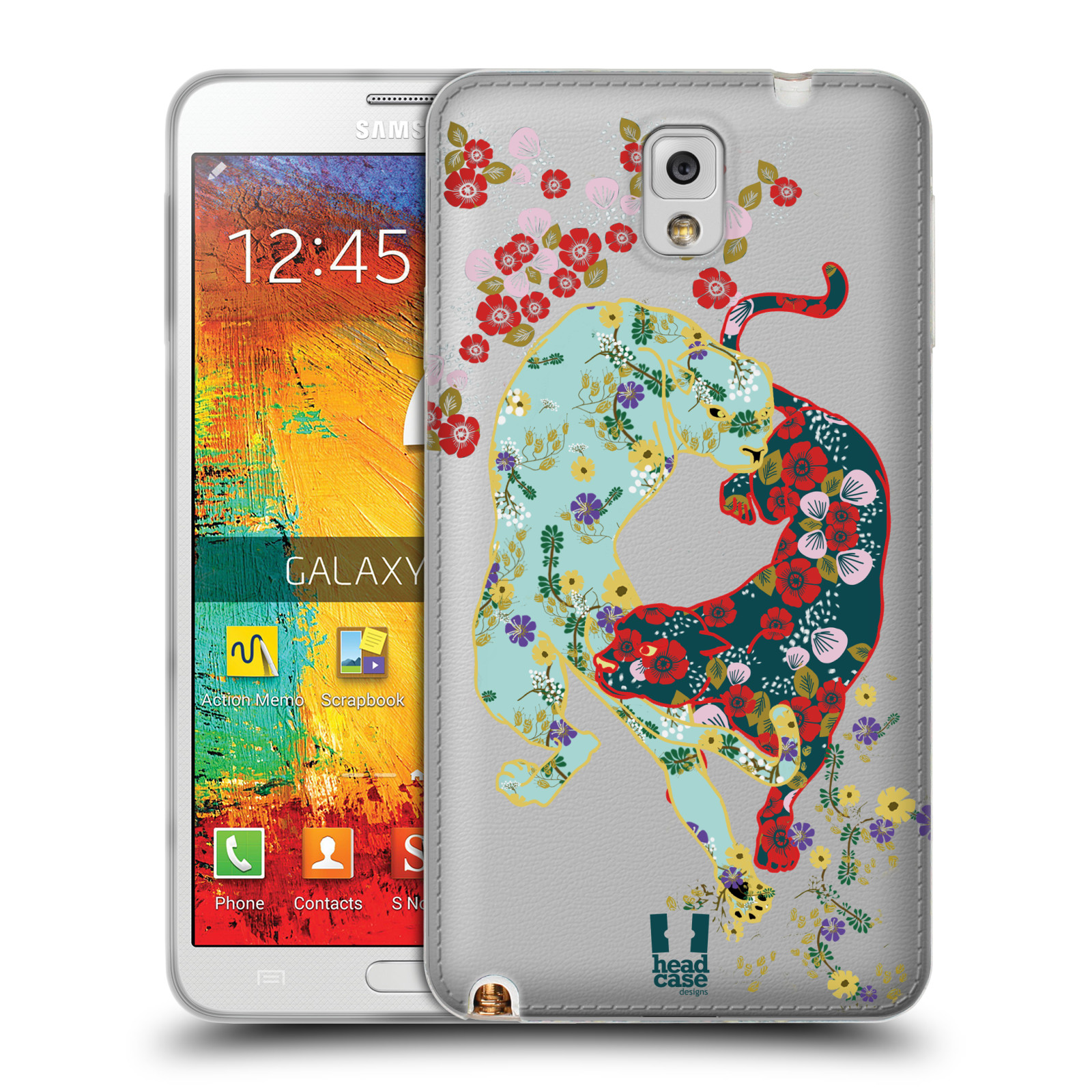 FUNDA HEAD CASE DESIGNS CON DIBUJO DE TIGRES ORIENTALES DE GEL SUAVE PARA TELÉFONOS SAMSUNG 2 - Imagen 8 de 11