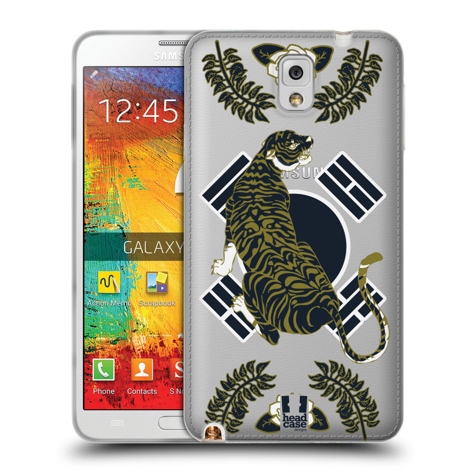 FUNDA HEAD CASE DESIGNS CON DIBUJO DE TIGRES ORIENTALES DE GEL SUAVE PARA TELÉFONOS SAMSUNG 2 - Imagen 11 de 11