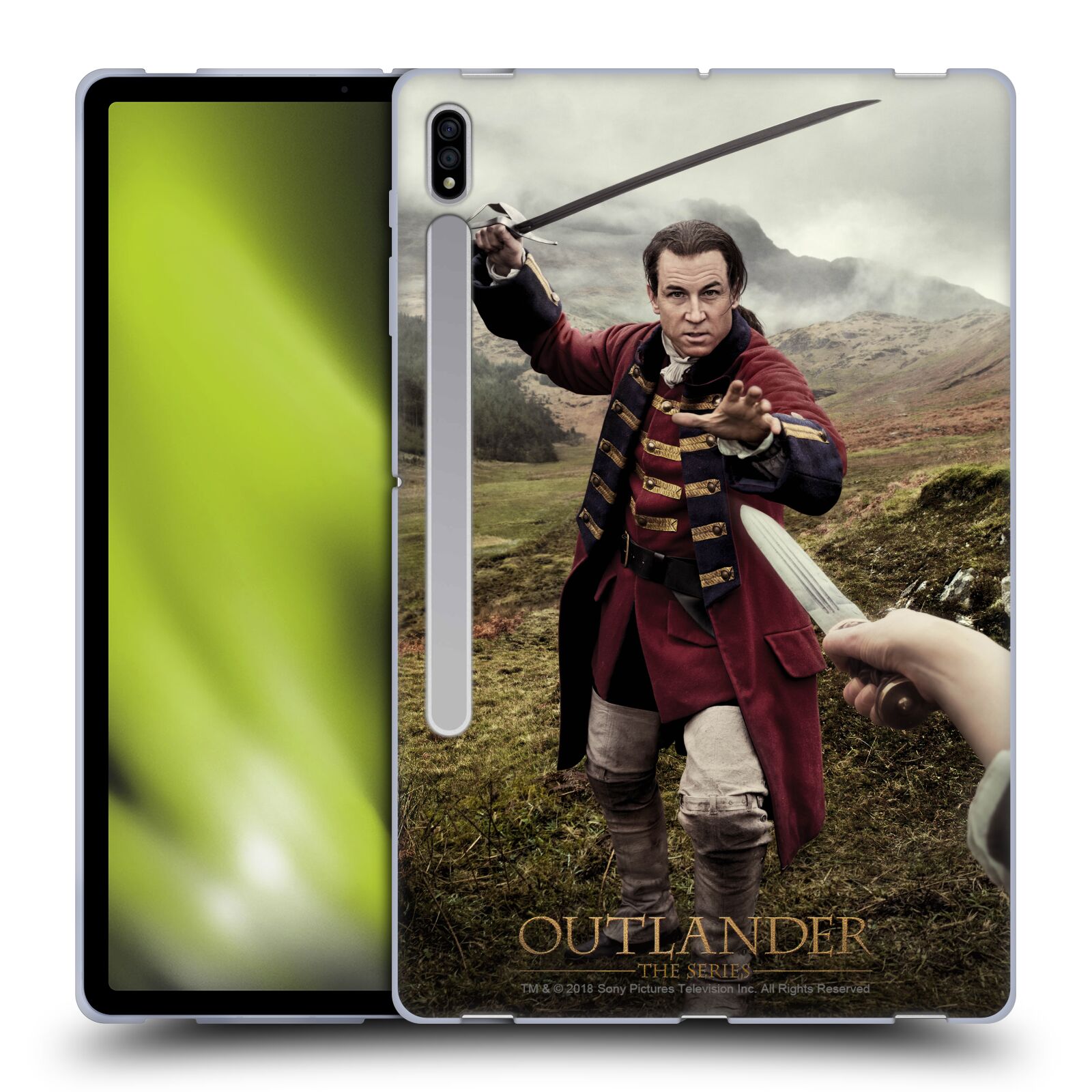 OFFICIAL OUTLANDER CHARACTERS SOFT GEL CASE FOR SAMSUNG TABLETS 1 - Picture 16 of 17