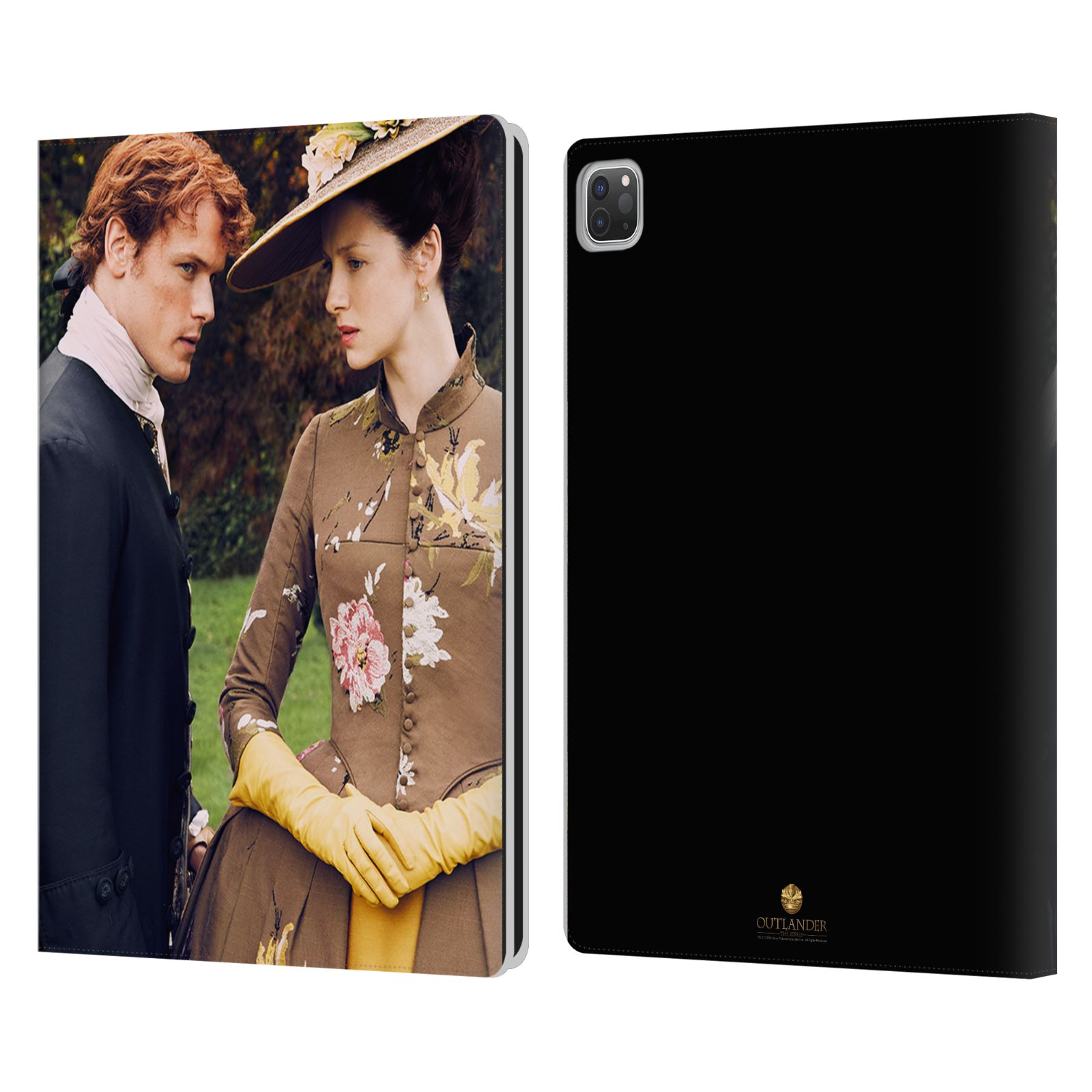 OFFICIAL OUTLANDER CHARACTERS LEATHER BOOK WALLET CASE COVER FOR APPLE iPAD - Picture 9 of 16