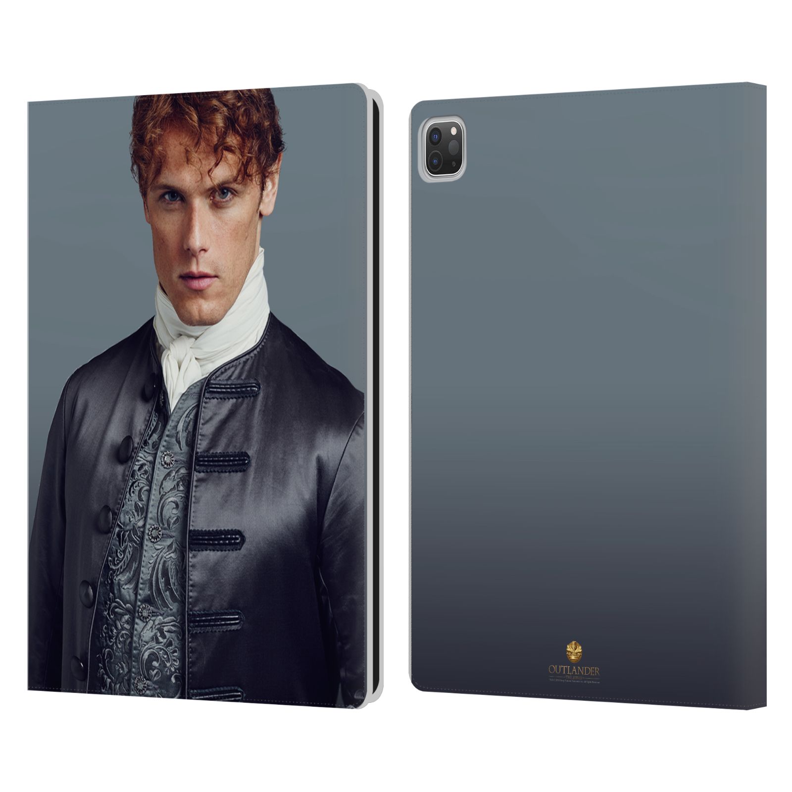 OFFICIAL OUTLANDER CHARACTERS LEATHER BOOK WALLET CASE COVER FOR APPLE iPAD - Picture 10 of 16