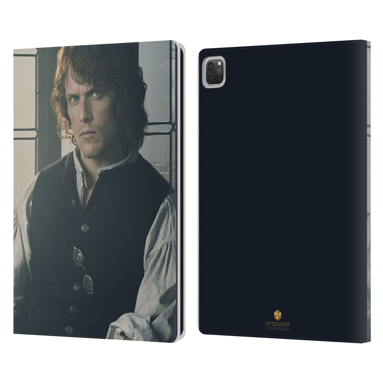 OFFICIAL OUTLANDER CHARACTERS LEATHER BOOK WALLET CASE COVER FOR APPLE iPAD - Picture 11 of 16