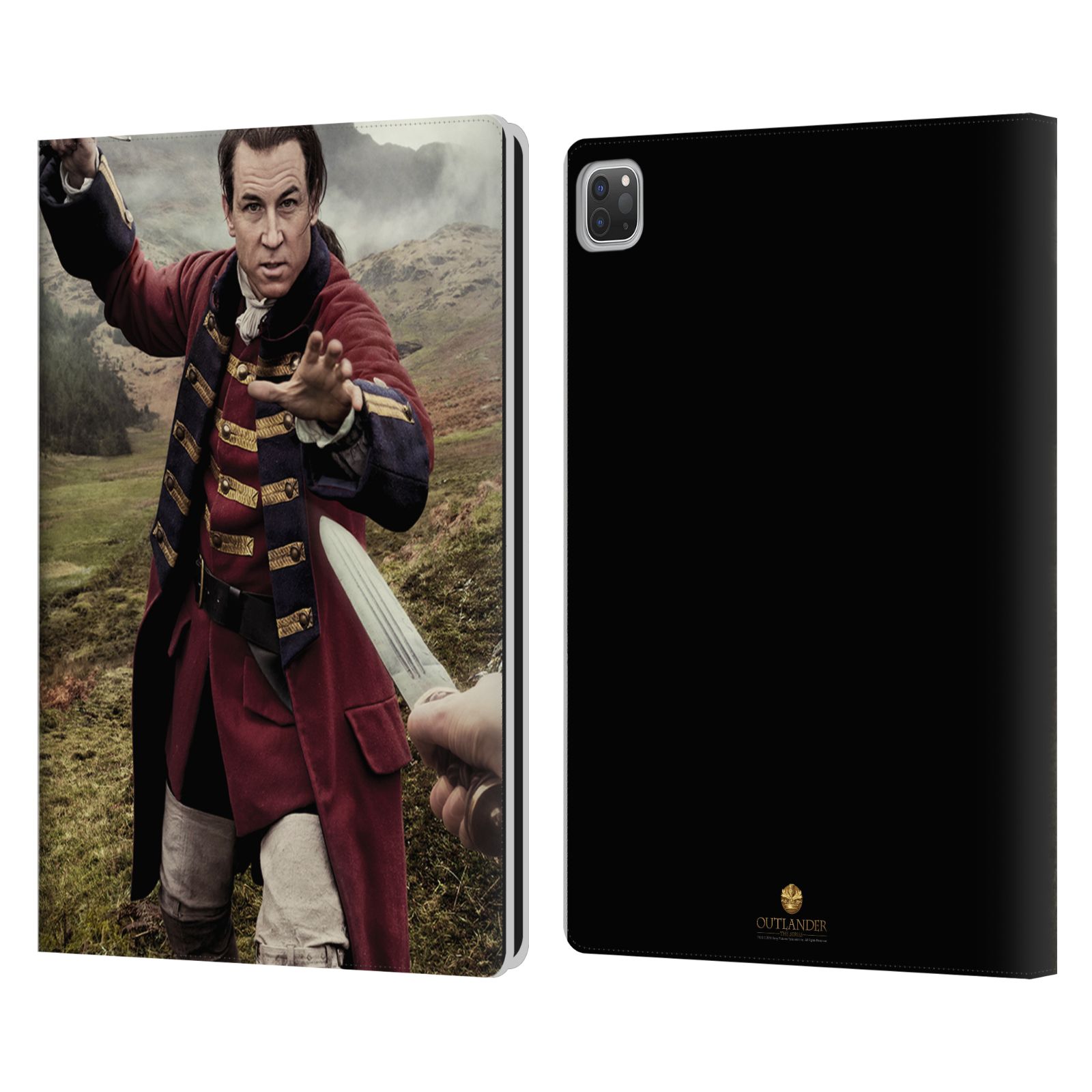 OFFICIAL OUTLANDER CHARACTERS LEATHER BOOK WALLET CASE COVER FOR APPLE iPAD - Picture 15 of 16