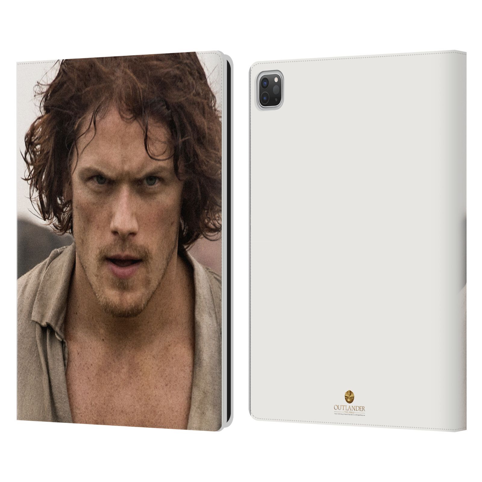 OFFICIAL OUTLANDER CHARACTERS LEATHER BOOK WALLET CASE COVER FOR APPLE iPAD - Picture 12 of 16