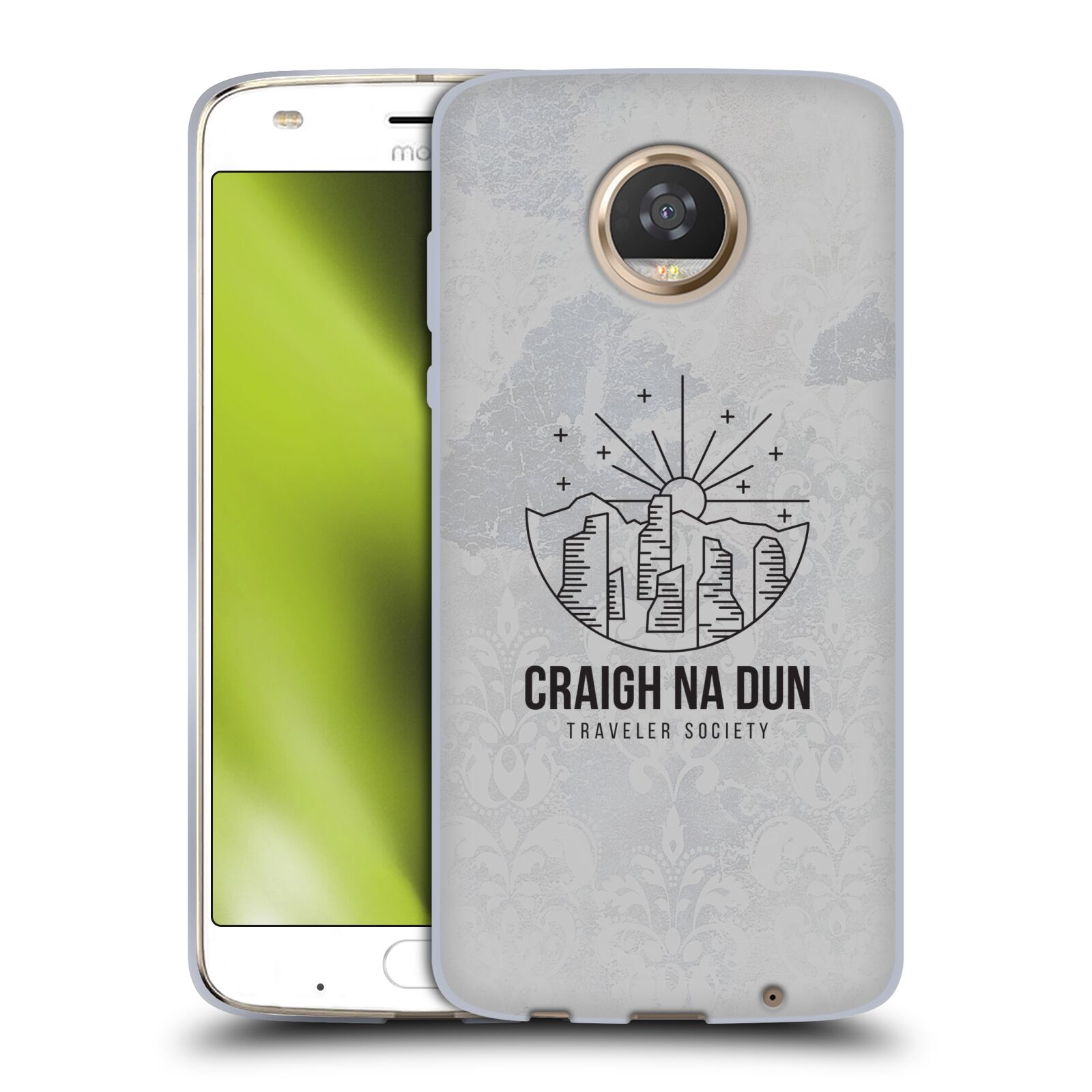 OFFICIAL OUTLANDER GRAPHICS SOFT GEL CASE FOR MOTOROLA PHONES - Picture 9 of 13