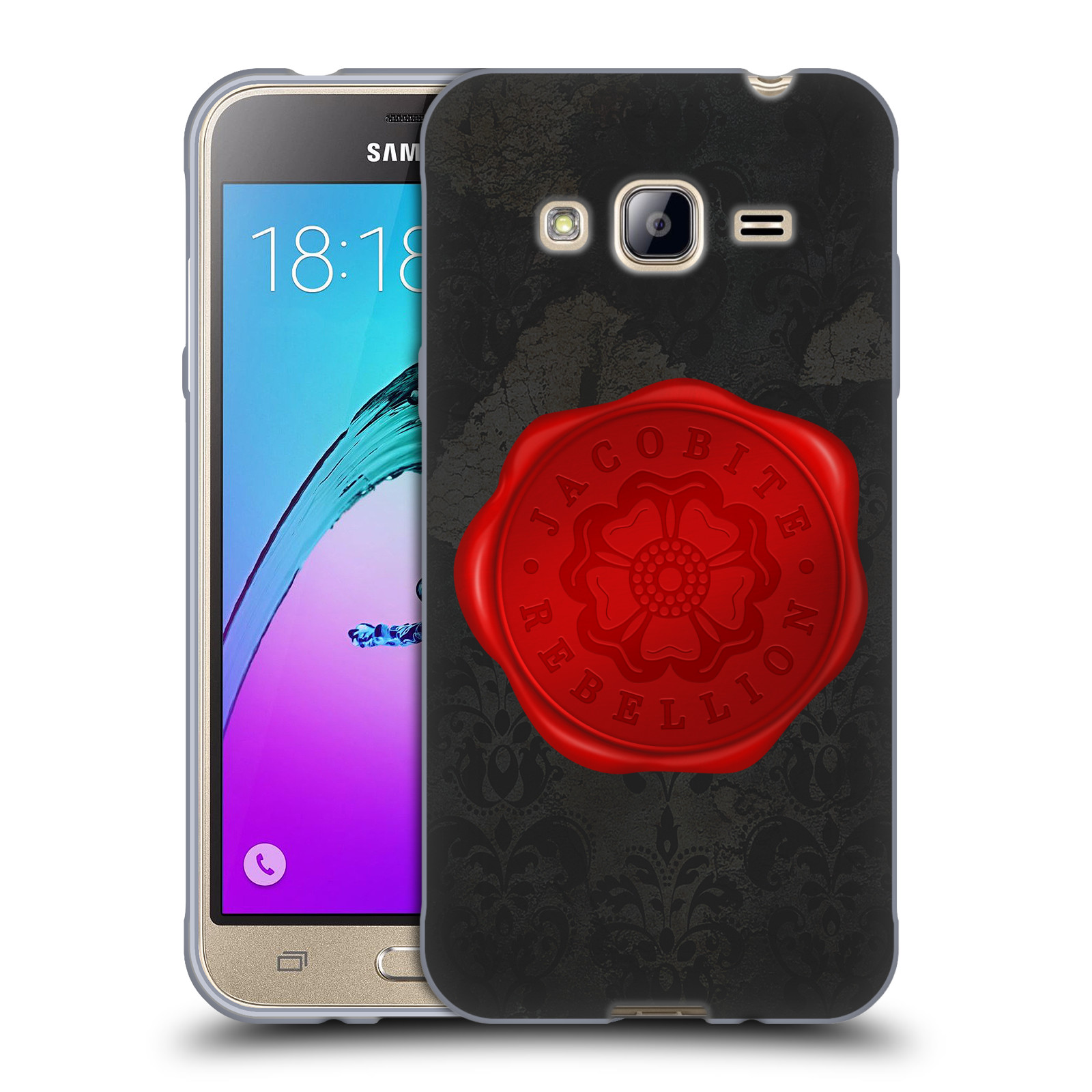 OFFICIAL OUTLANDER GRAPHICS SOFT GEL CASE FOR SAMSUNG PHONES 3 - Picture 11 of 13