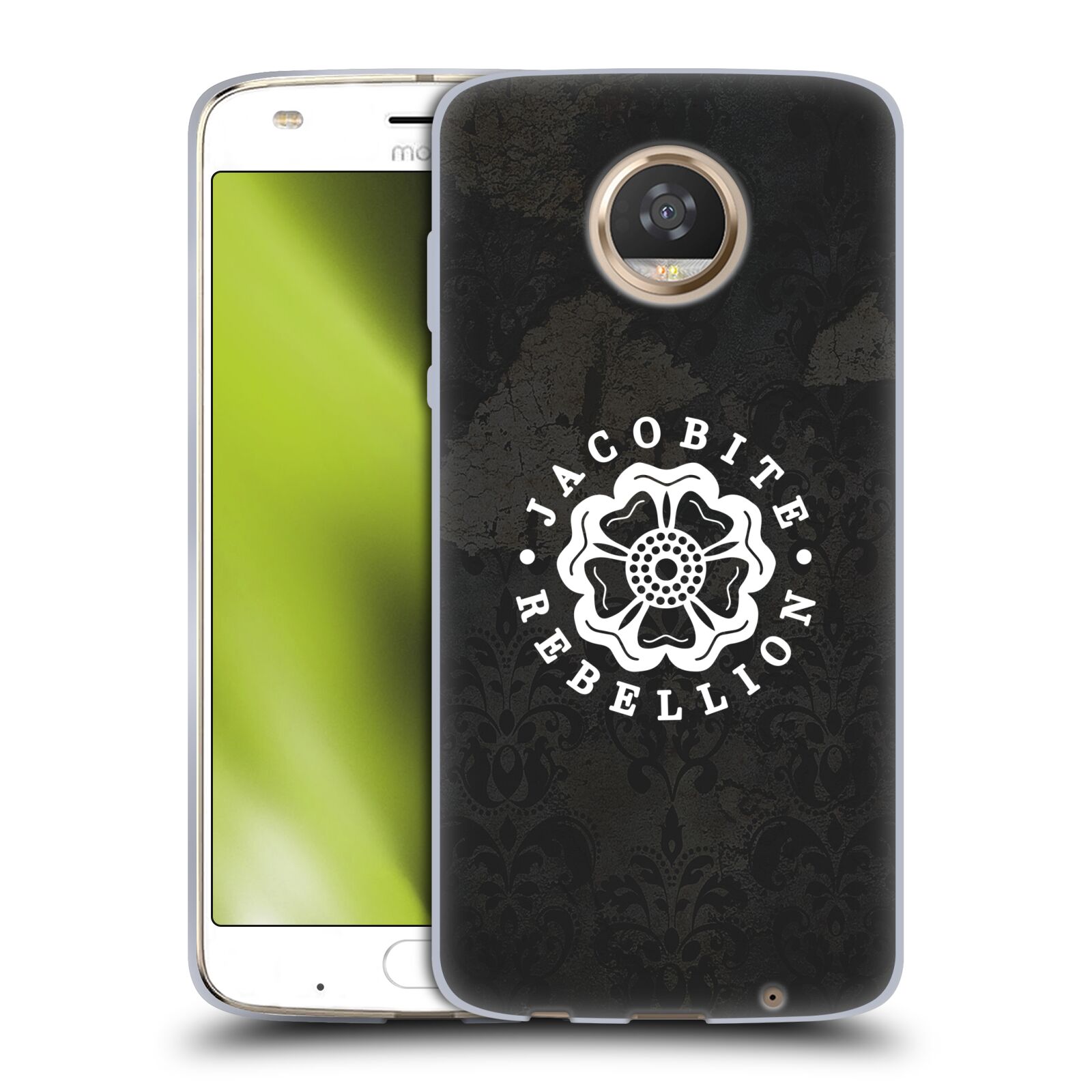 OFFICIAL OUTLANDER GRAPHICS SOFT GEL CASE FOR MOTOROLA PHONES - Picture 12 of 13