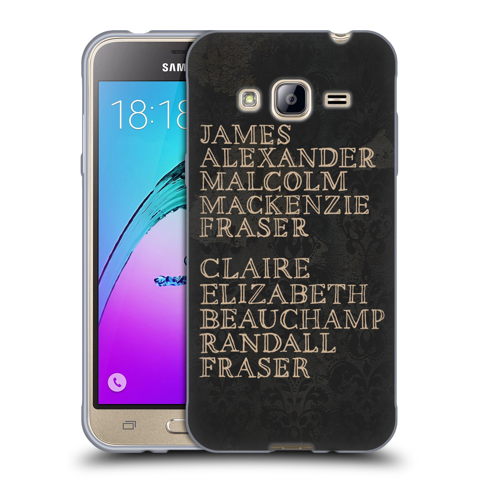 OFFICIAL OUTLANDER GRAPHICS SOFT GEL CASE FOR SAMSUNG PHONES 3 - Picture 13 of 13