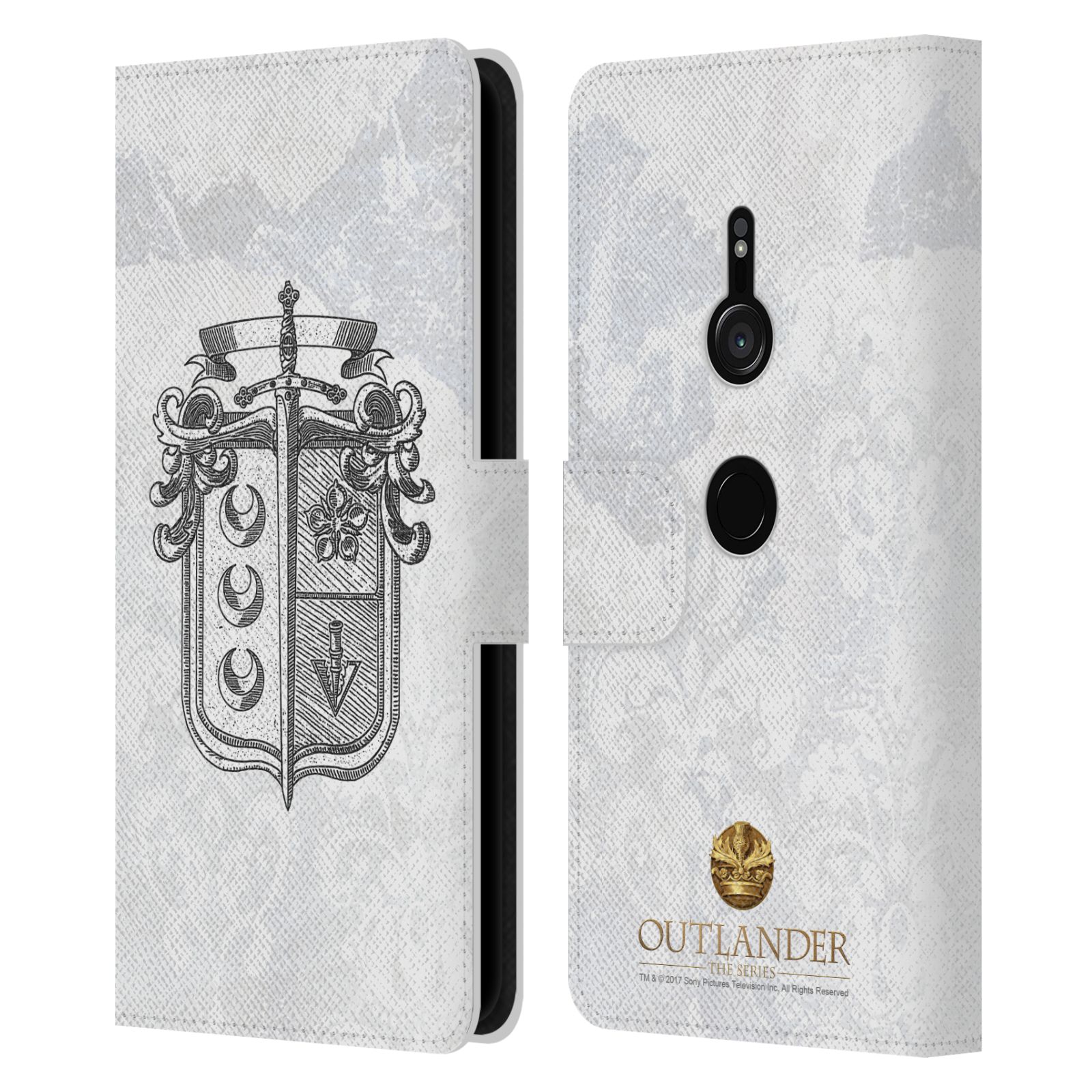 OFFICIAL OUTLANDER SEALS AND ICONS LEATHER BOOK WALLET CASE FOR SONY PHONES 1 - Picture 7 of 12