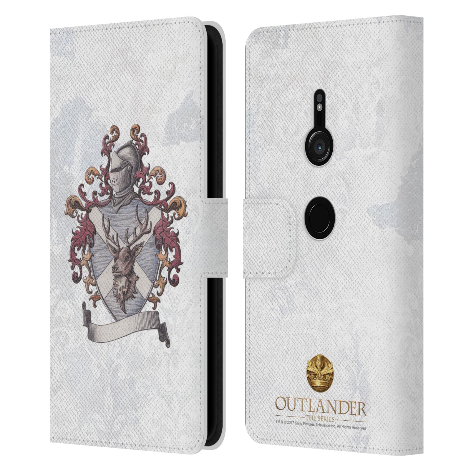 OFFICIAL OUTLANDER SEALS AND ICONS LEATHER BOOK WALLET CASE FOR SONY PHONES 1 - Picture 10 of 12
