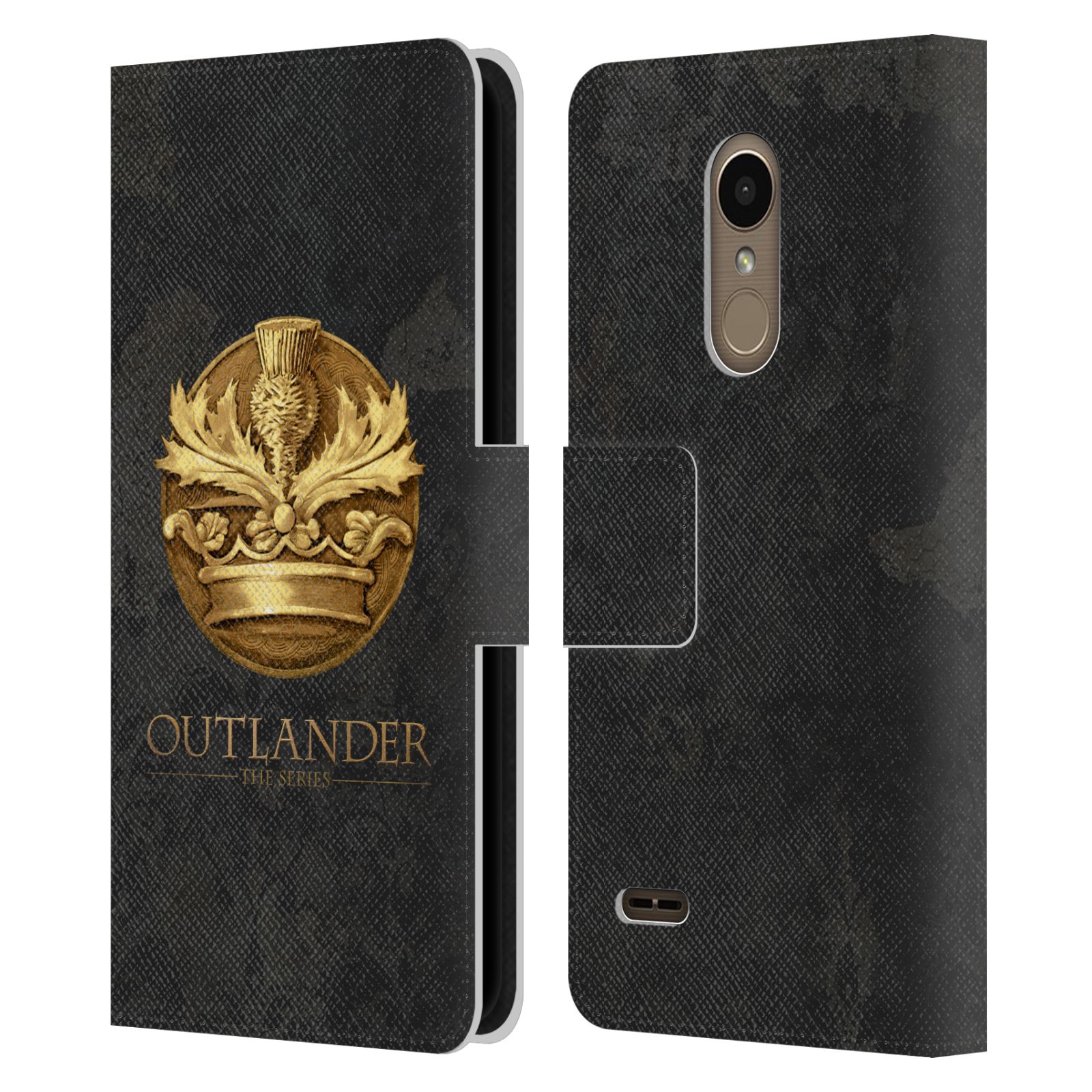 OFFICIAL OUTLANDER SEALS AND ICONS LEATHER BOOK CASE FOR LG PHONES 1 - Picture 7 of 7