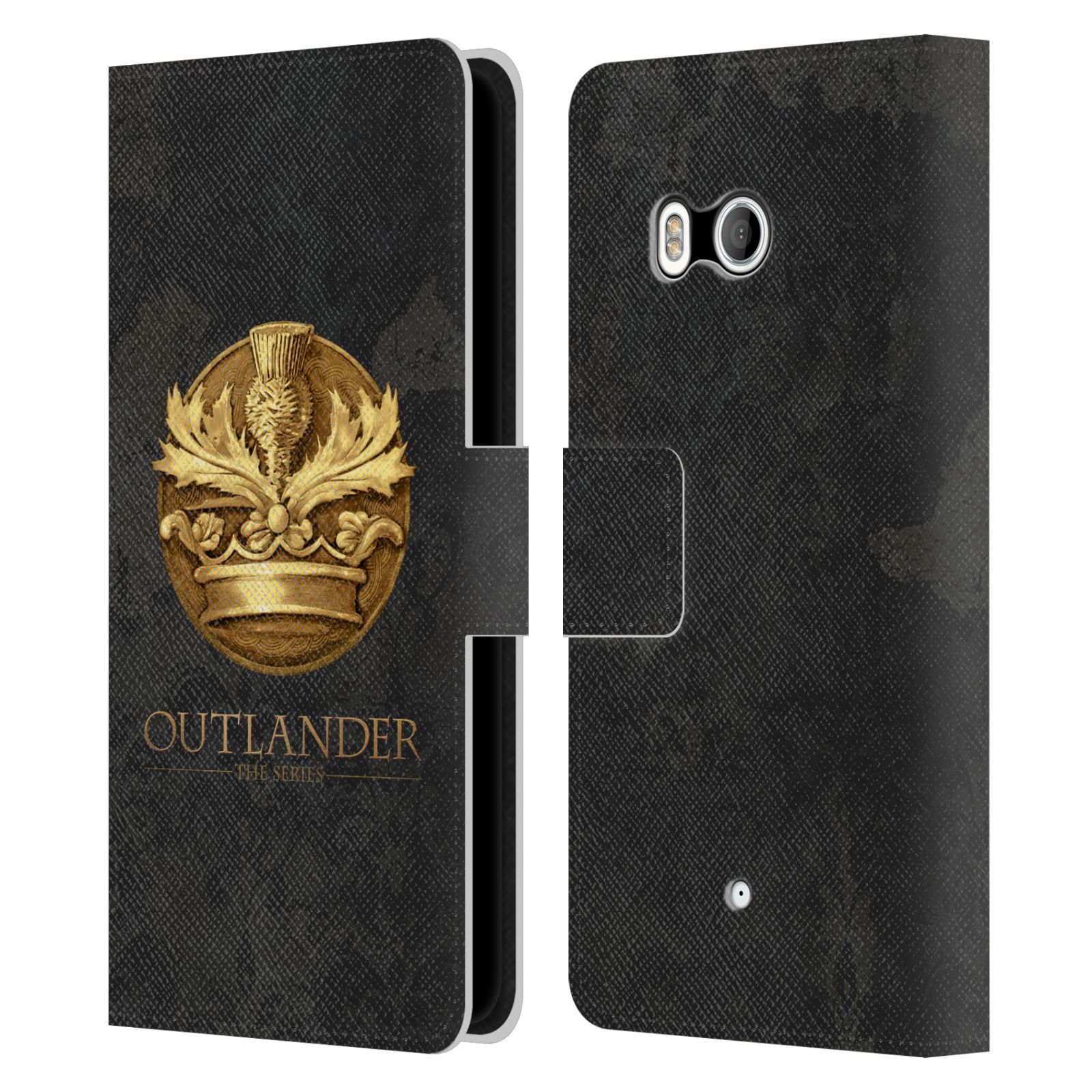 OFFICIAL OUTLANDER SEALS AND ICONS LEATHER BOOK CASE FOR HTC PHONES 1 - Picture 7 of 7