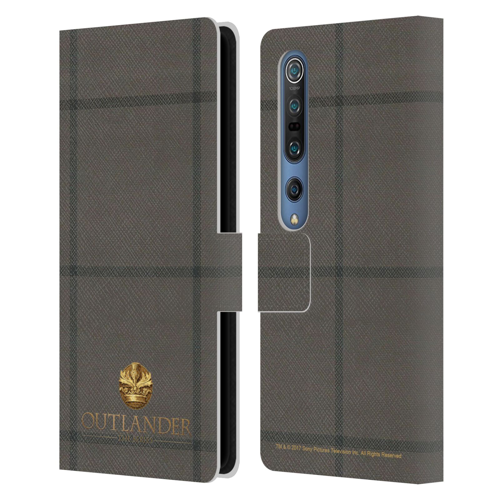 OFFICIAL OUTLANDER TARTANS LEATHER BOOK WALLET CASE COVER FOR XIAOMI PHONES - Picture 8 of 11