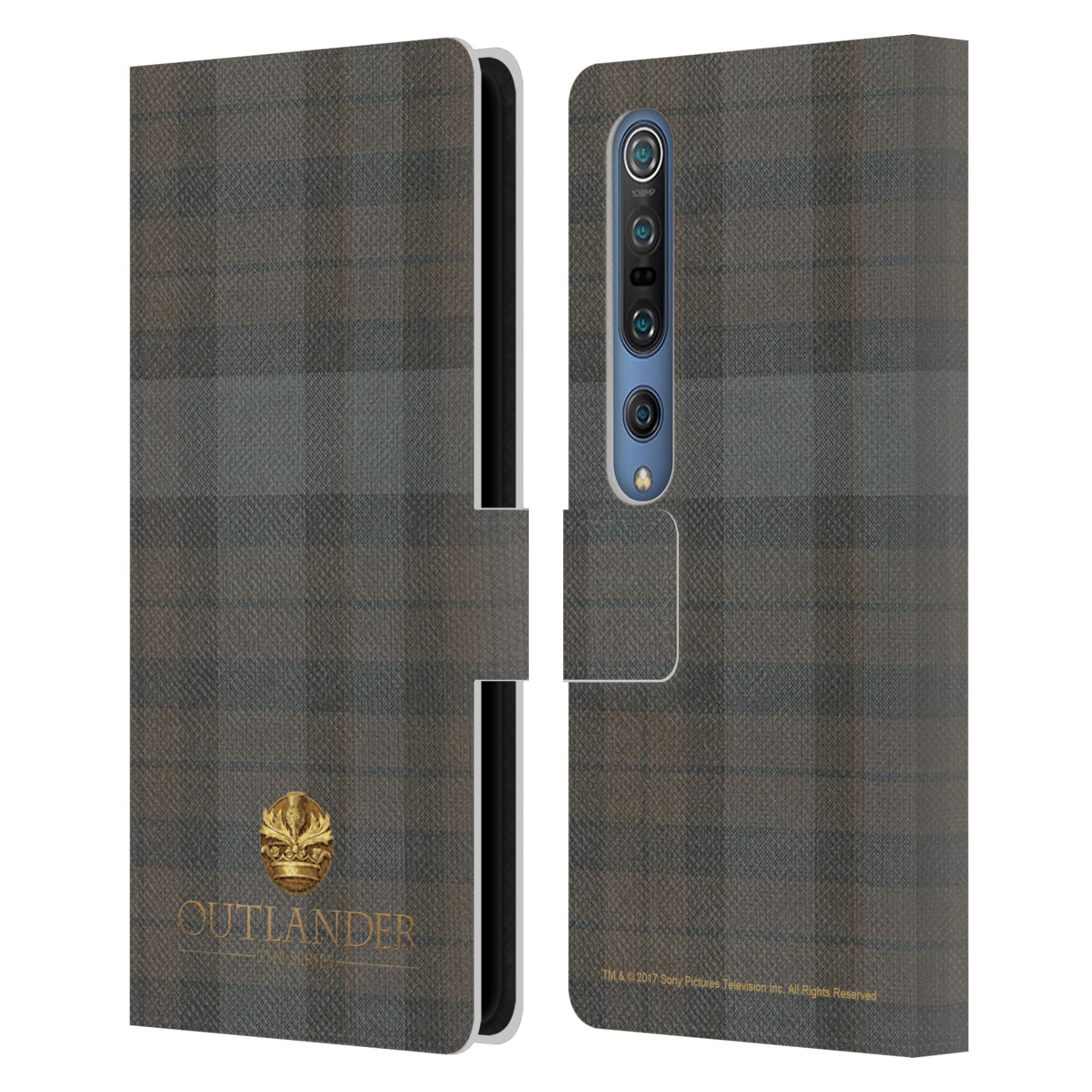 OFFICIAL OUTLANDER TARTANS LEATHER BOOK WALLET CASE COVER FOR XIAOMI PHONES - Picture 11 of 11