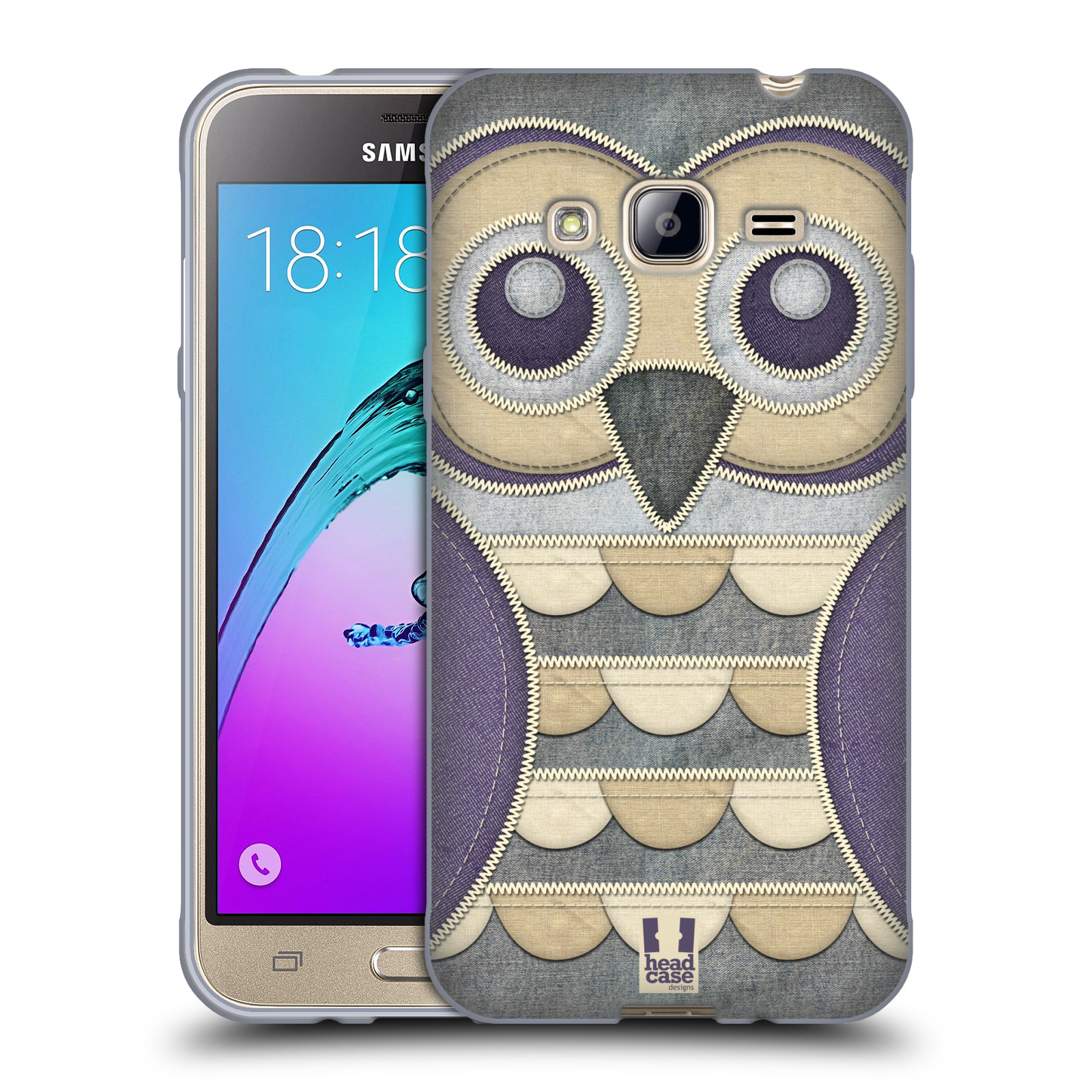 HEAD CASE DESIGNS OWL PATCHWORK SOFT GEL CASE FOR SAMSUNG PHONES 3 - Picture 11 of 11