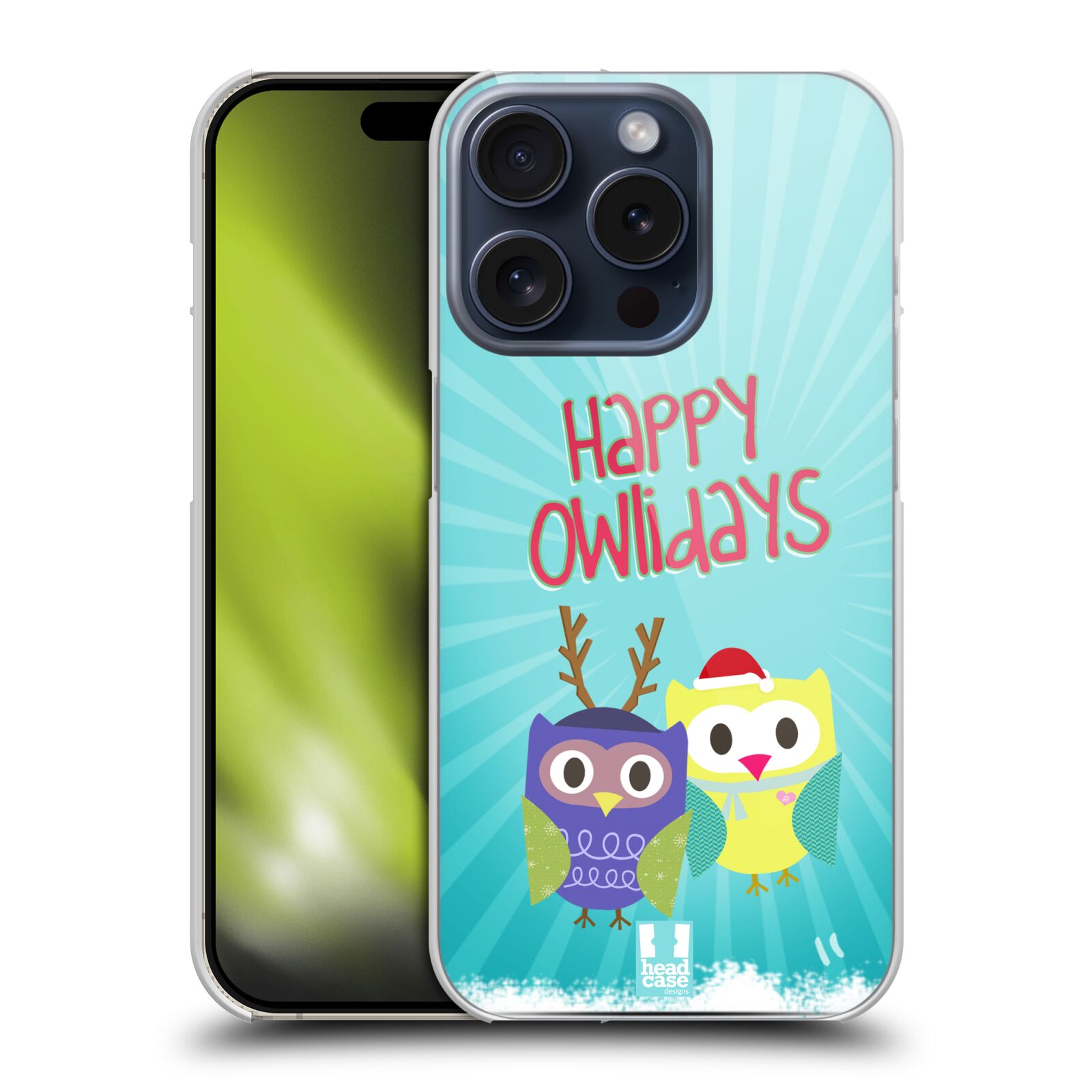 HEAD CASE DESIGNS OWL XMAS HARD BACK CASE FOR APPLE iPHONE PHONES - Picture 8 of 11